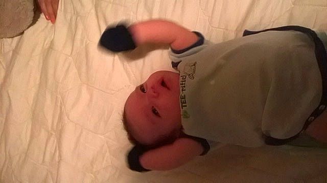 Nicolas joined the competition — help win amazing prizes! abdomen, baby, baby_toddler_clothing, cheek, child, chin, comfort, elbow, eye, eyebrow, face, hair, hand, head, human_body, mouth, nose, person, sleeve, thumb