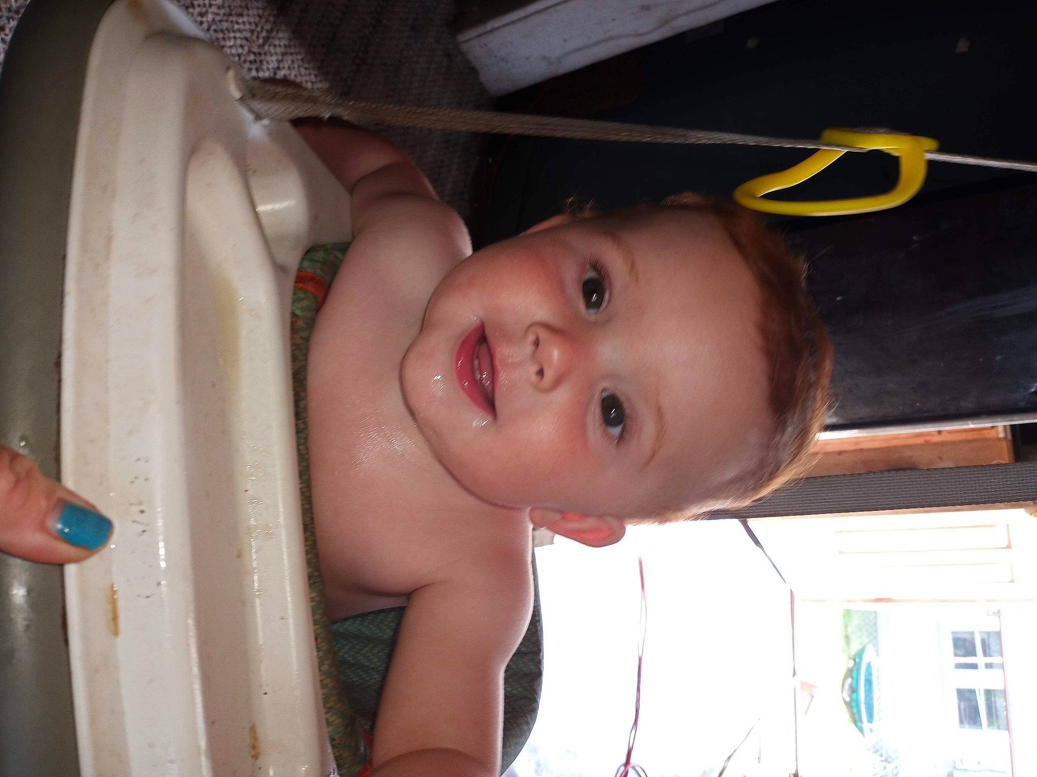 Steven is registered to the contest to win money with this photo: baby, cheek, chin, ear, eye, eyebrow, eyelash, finger, forehead, hair, happy, head, iris, joy, lip, mouth, nose, person, skin, smile