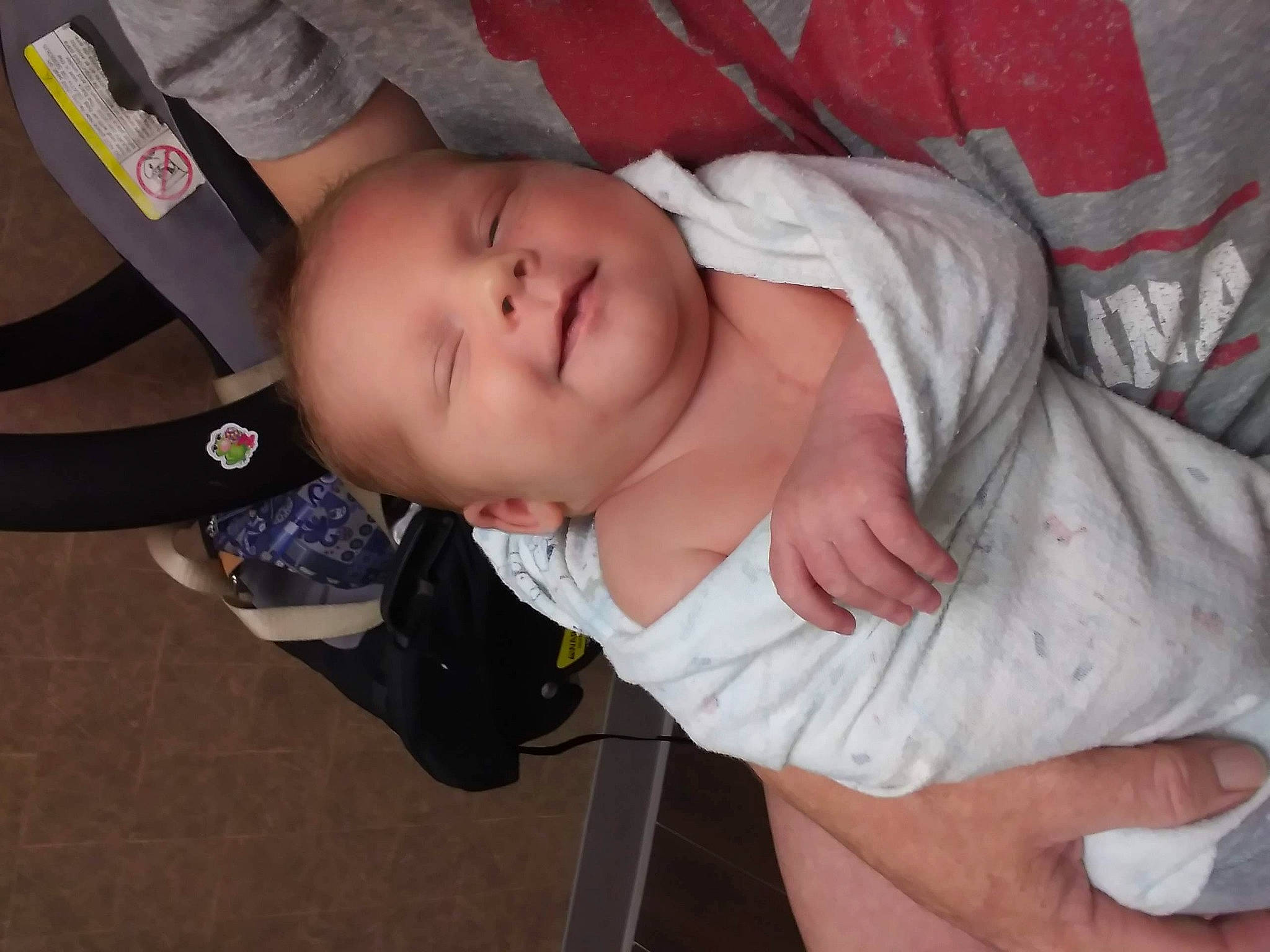 Steven joined the competition — help win amazing prizes! baby, baby_carriage, baby_products, baby_safety, baby_toddler_clothing, cheek, child, comfort, finger, nose, person, sitting, sleeve, thumb, toddler