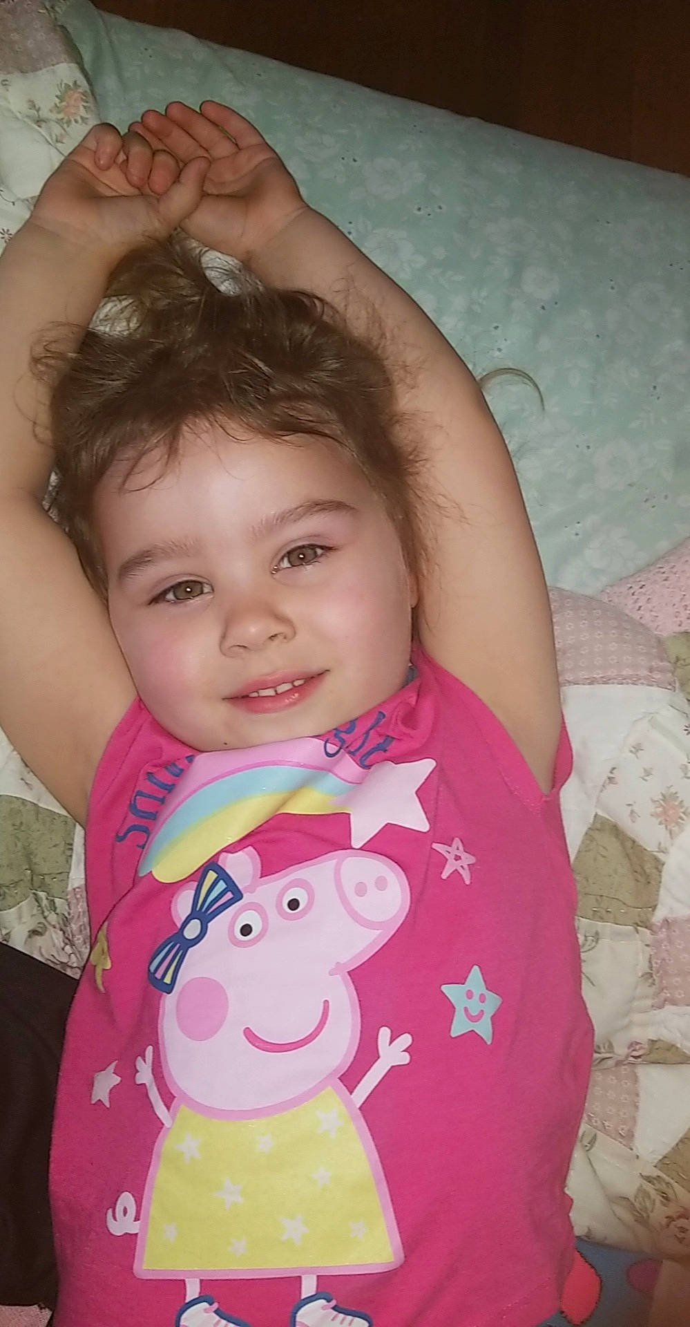 Leona joined the competition — help win amazing prizes! baby, baby_products, cheek, child, ear, face, head, iris, joy, lip, nap_mat, neck, person, pink, play, product, skin, smile, toddler