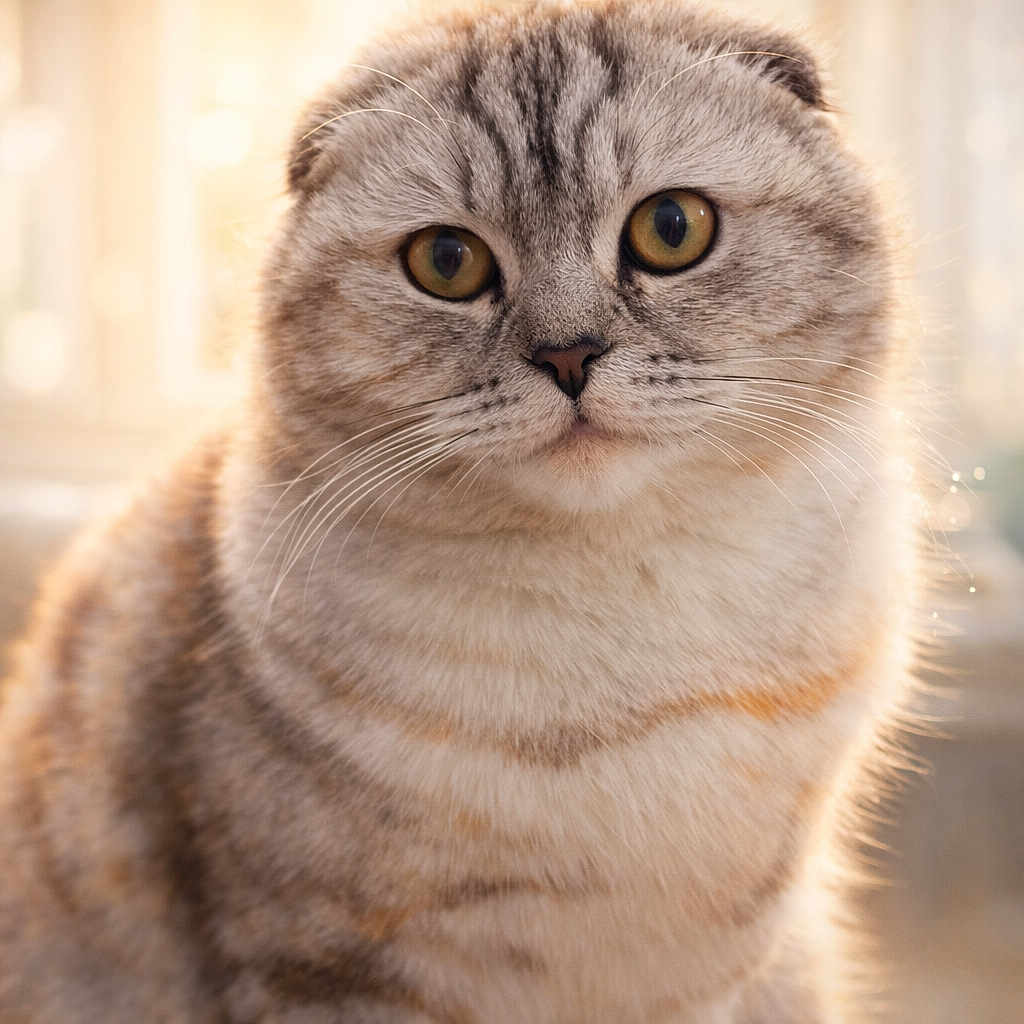 Aloé participe au concours pour gagner de l'argent avec cette photo : adorable, animal, calm, cat, close_up, cute, domestic_cat, expressive_eyes, feline, fluffy, folded_ears, fur, indoor, mammal, pet, portrait, soft_light, sunlight, warm_light, whiskers