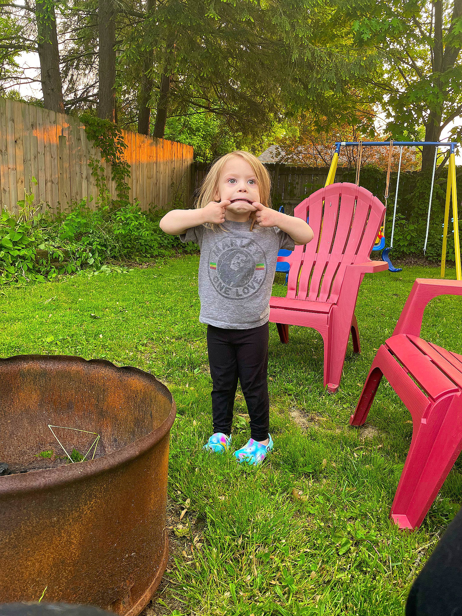 Brynnlee is registered to the contest to win money with this photo: botany, child, city, fun, garden, grass, green, groundcover, happy, lawn, leaf, leisure, people_in_nature, person, plant, recreation, smile, soil, toddler, tree