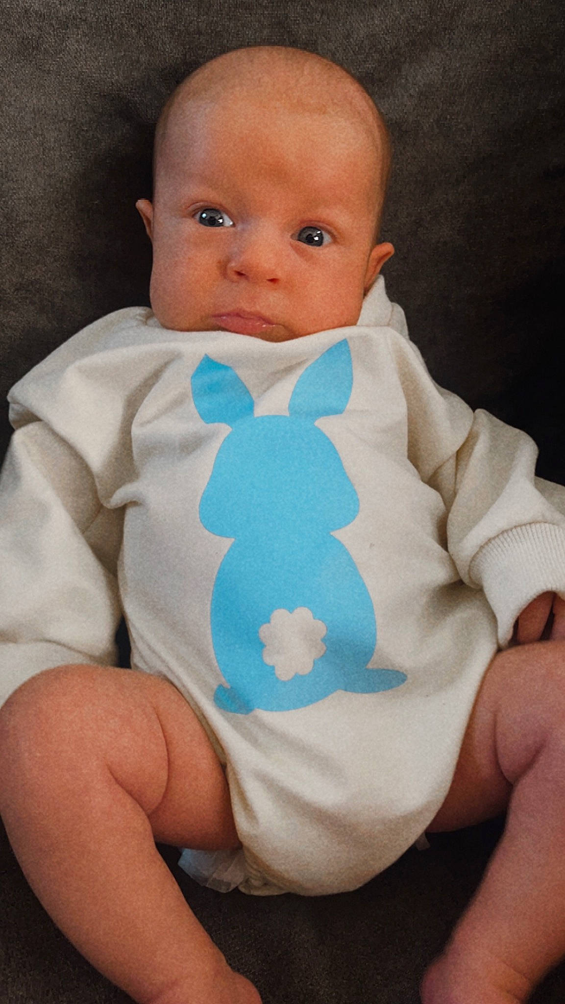 Destin joined the competition — help win amazing prizes! abdomen, baby, baby_products, baby_sleeping, baby_toddler_clothing, cheek, chest, collar, comfort, eye, face, infant_bodysuit, linens, pattern, person, sitting, skin, sleeve, stomach, thumb