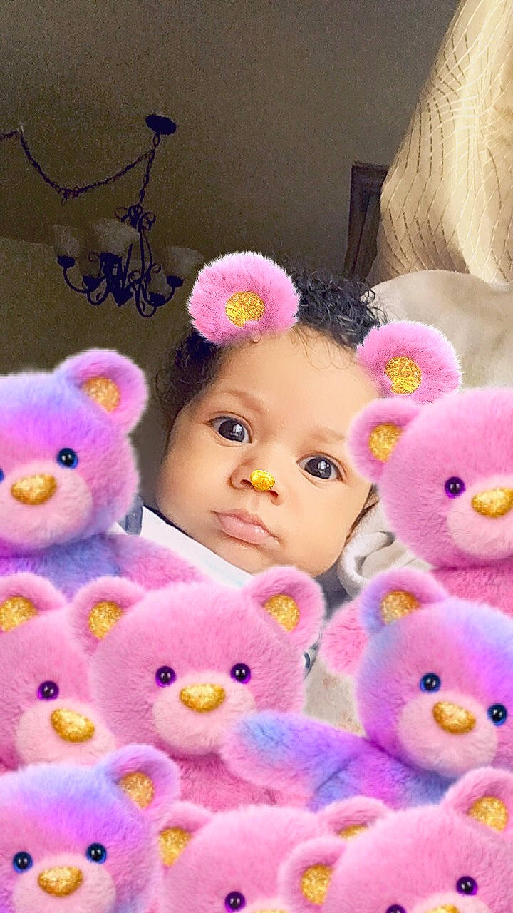 Alan joined the competition — help win amazing prizes! baby_toys, child, fur, person, pink, plush, product, stuffed_toy, teddy_bear, textile, toy