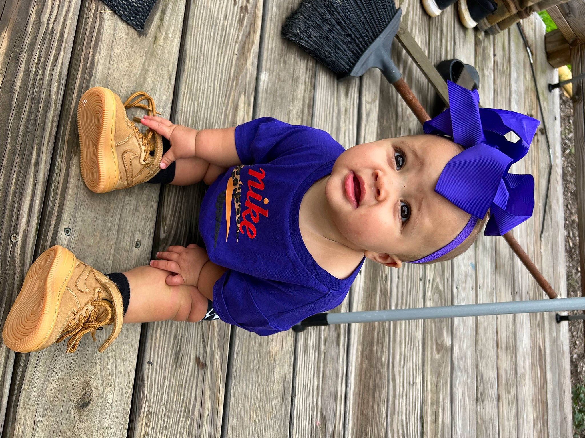 Oaklynn joined the competition — help win amazing prizes! blue, child, denim, electric_blue, eyewear, foot, fun, happy, hat, human_leg, knee, leisure, person, sandal, shoe, sitting, t_shirt, textile, thigh, vacation