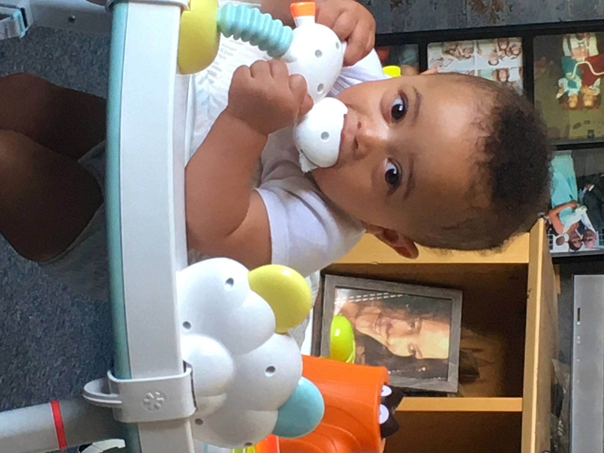 Crew is registered to the contest to win money with this photo: art, baby, baby_bottle, baby_products, baby_toys, balloon, blurred, child, fun, organ, person, photograph, picture_frame, plastic, plastic_bottle, play, product, room, skin, snapshot