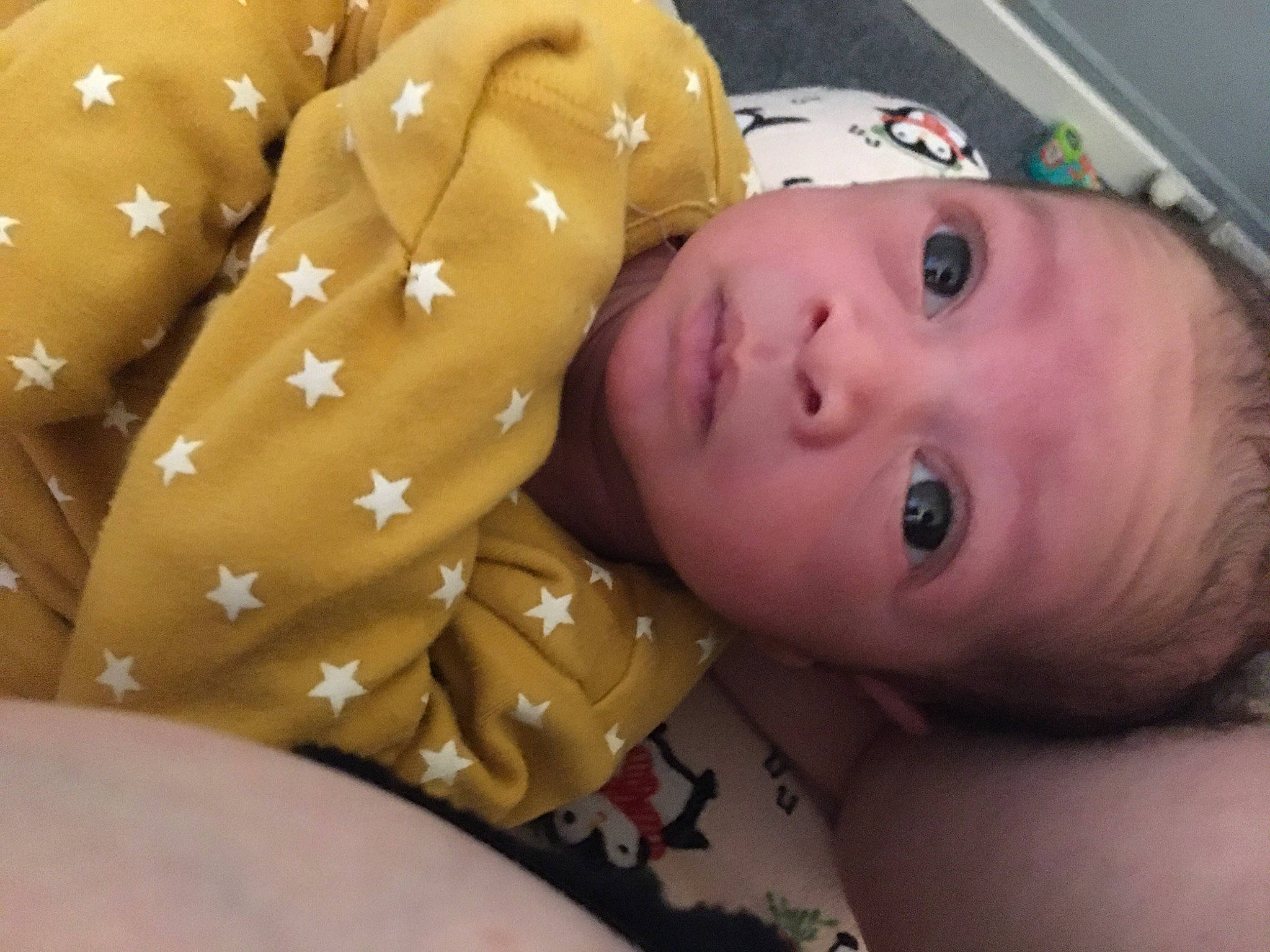 Crew joined the competition — help win amazing prizes! abdomen, baby, cheek, chest, child, comfort, eye, eyelash, fun, linens, nose, pattern, person, room, toddler, trunk, wood