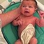 Mylo is registered to the contest to win money with this photo: baby, baby_bath, bath, care, child, cleaning, cloth, curly_hair, expression, green_bath_seat, hand, home, infant, newborn, parent, person, skin, support, tub, water