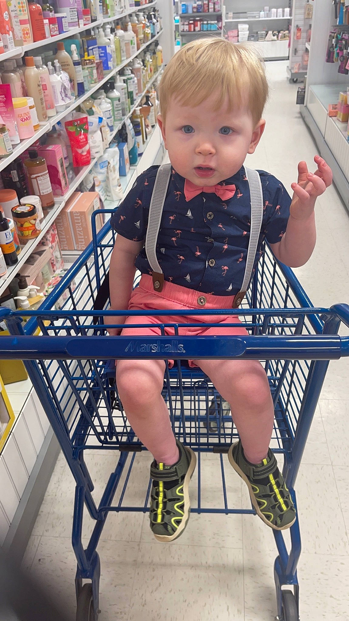 Matthew joined the competition — help win amazing prizes! baby, baby_toddler_clothing, beauty, child, electric_blue, fun, human_leg, leg, leisure, pattern, person, photograph, product, shelf, shoe, shopping_cart, skin, snapshot, thigh, toddler