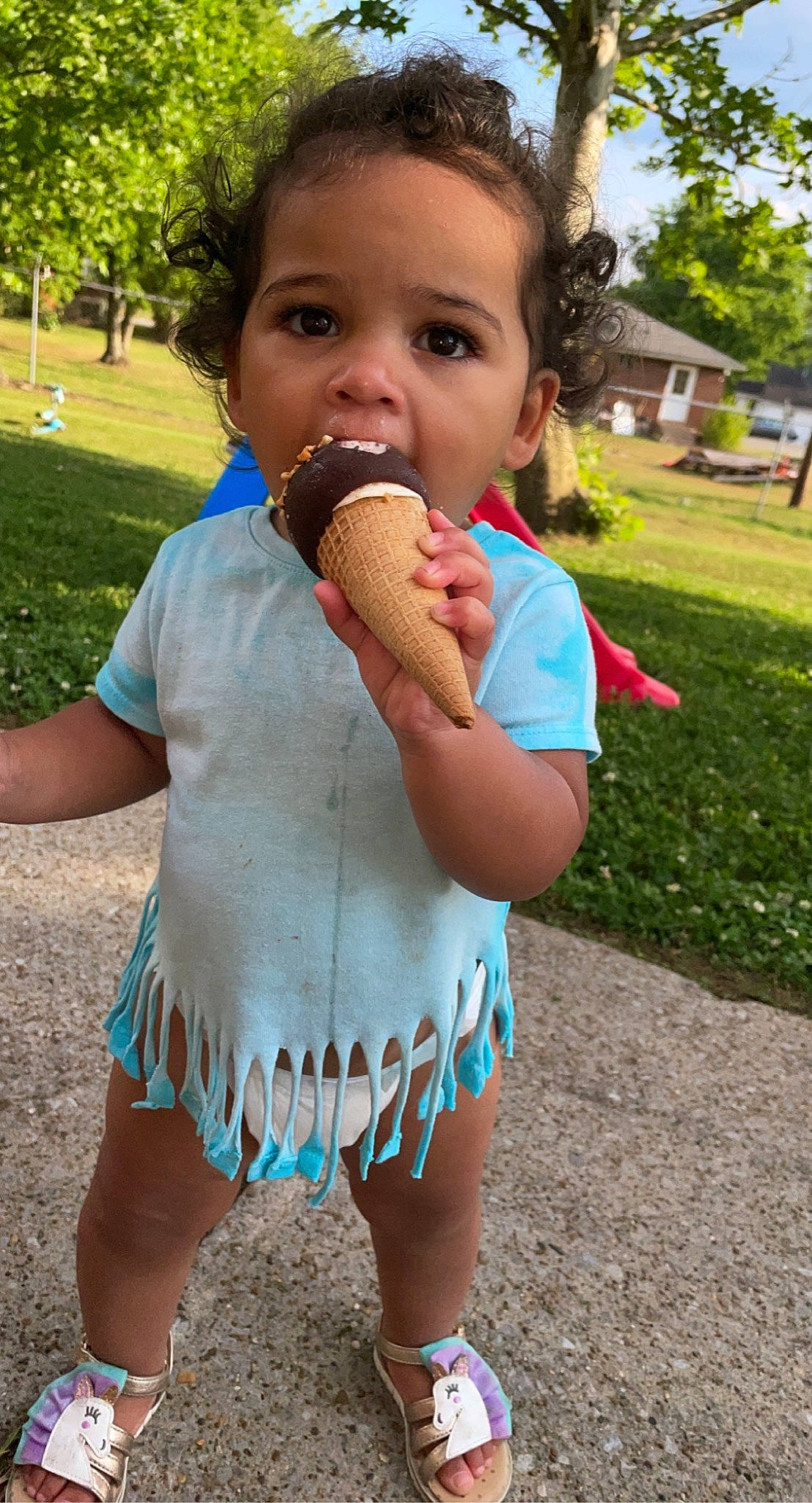 Alora joined the competition — help win amazing prizes! child, finger, food, fun, gesture, grass, green, hand, happy, leisure, lip, mouth, nail, nose, people, person, plant, skin, thumb, toddler