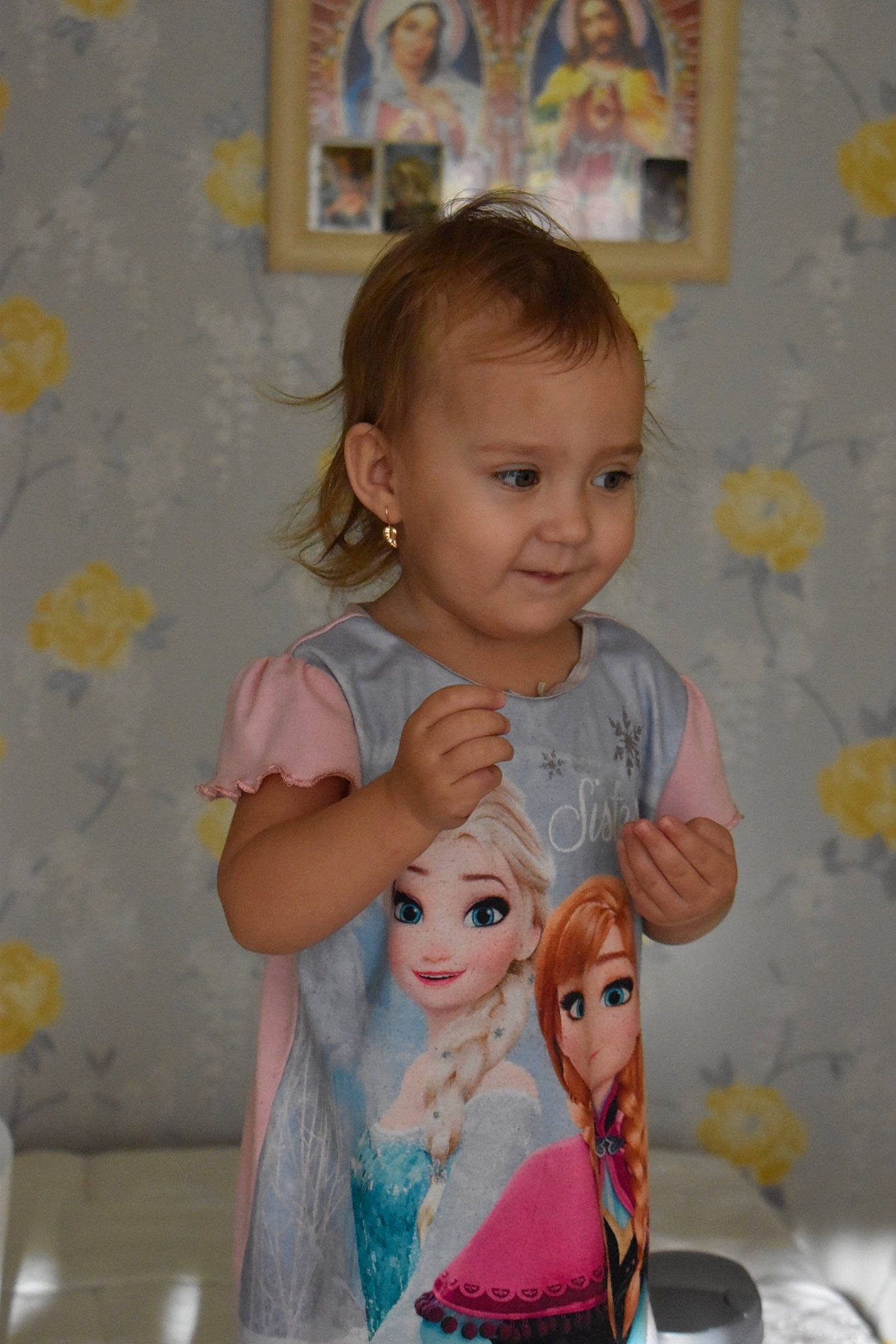 Jessica joined the competition — help win amazing prizes! arm, baby, baby_toddler_clothing, cheek, child, doll, dress, eyelash, facial_expression, finger, fun, hair, hairstyle, happy, iris, person, picture_frame, pink, skin, textile