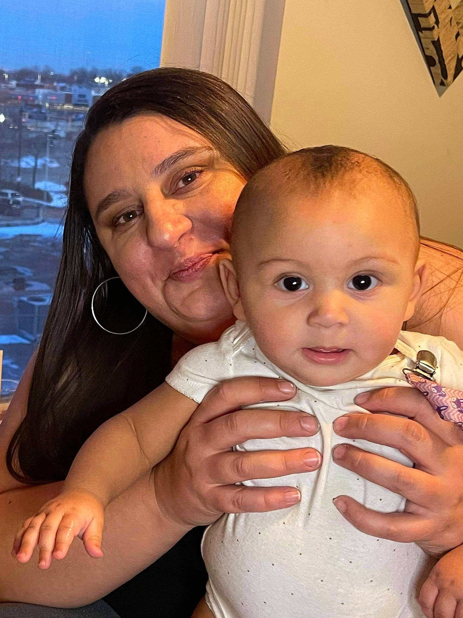 Maxine joined the competition — help win amazing prizes! arm, baby, cheek, chin, eye, eyebrow, eyelash, face, finger, gesture, hand, happy, iris, joy, lip, mouth, neck, nose, person, shoulder