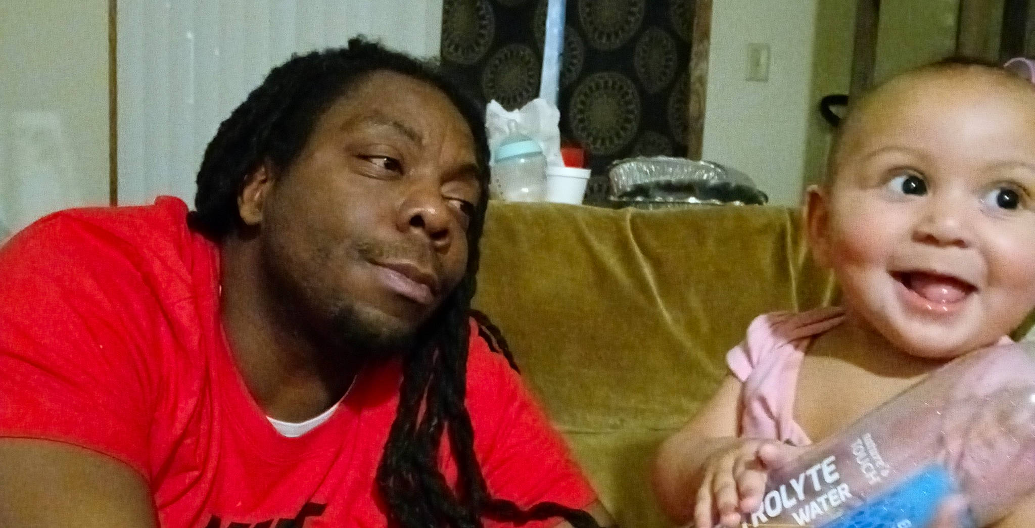 Maxine joined the competition — help win amazing prizes! adaptation, baby, beard, cheek, chin, event, eyebrow, facial_expression, facial_hair, forehead, fun, happy, human, moustache, mouth, nose, person, room, snapshot, t_shirt