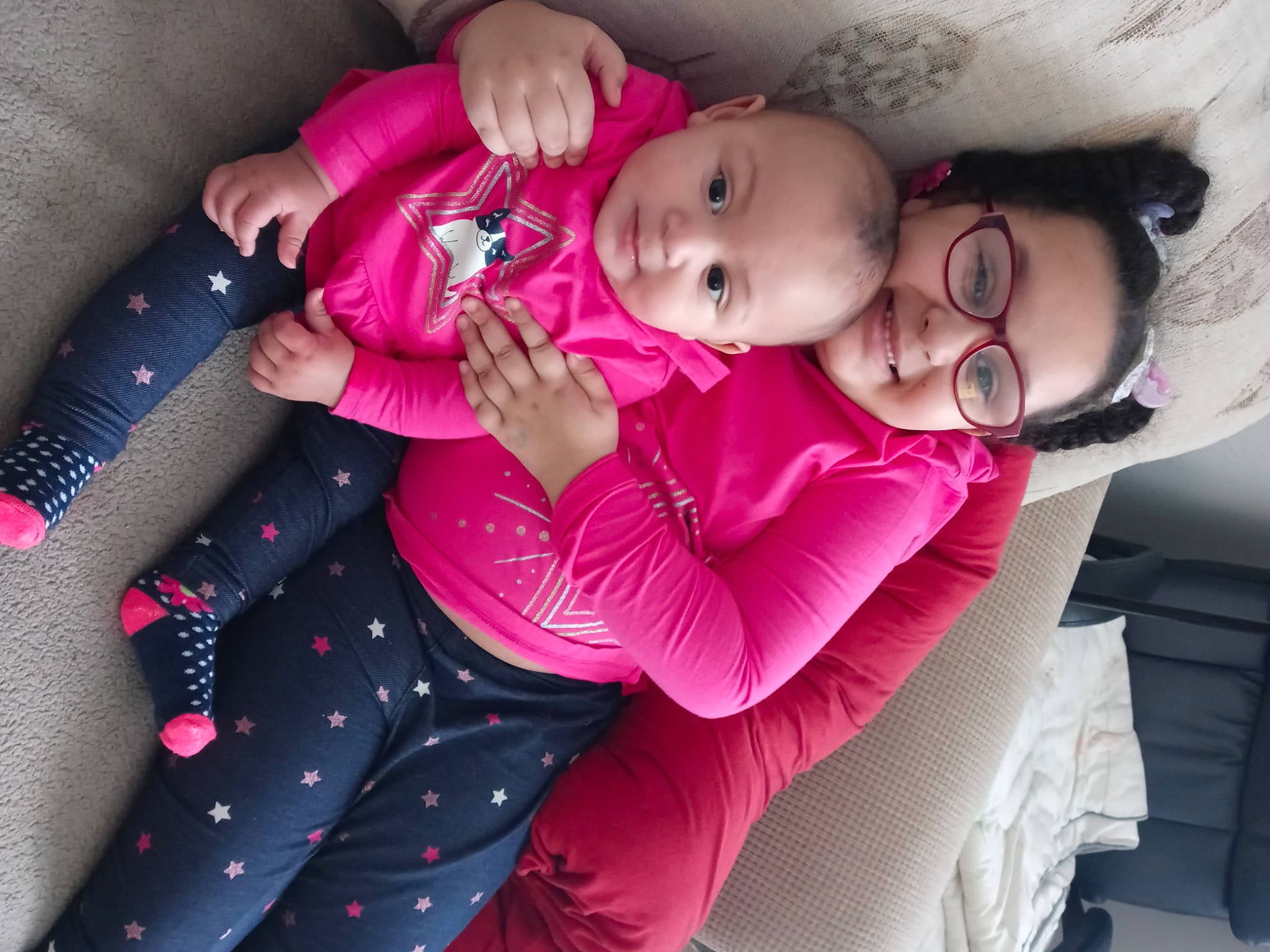 Maxine joined the competition — help win amazing prizes! arm, baby, baby_toddler_clothing, cheek, comfort, eye, face, facial_expression, hand, head, human_body, joy, lip, mouth, nose, organ, person, product, purple, skin