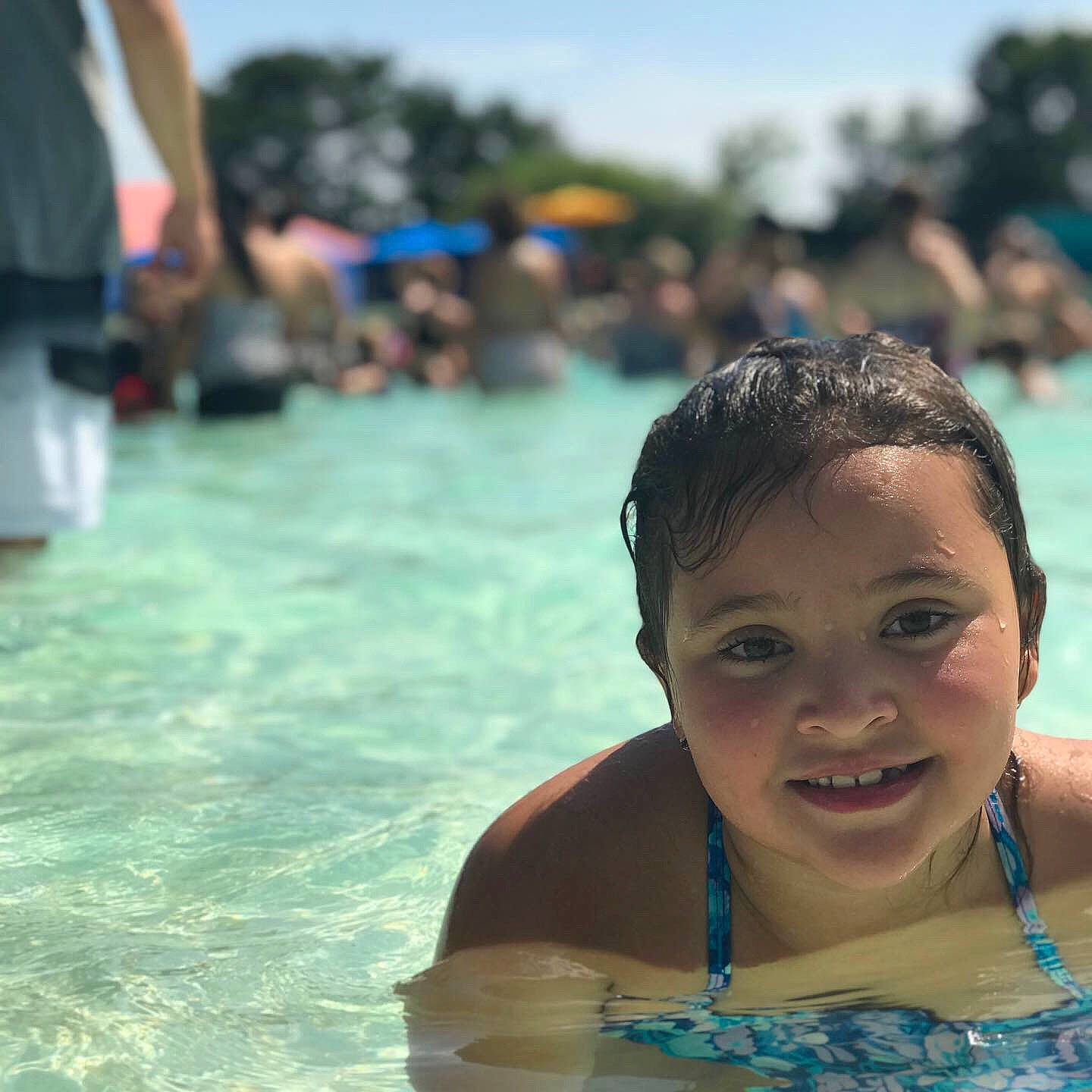 Kaylea joined the competition — help win amazing prizes! amusement_park, child, face, facial_expression, fawn, fun, happy, head, joy, leisure, leisure_centre, neck, park, person, recreation, smile, summer, swimming_pool, vacation, water