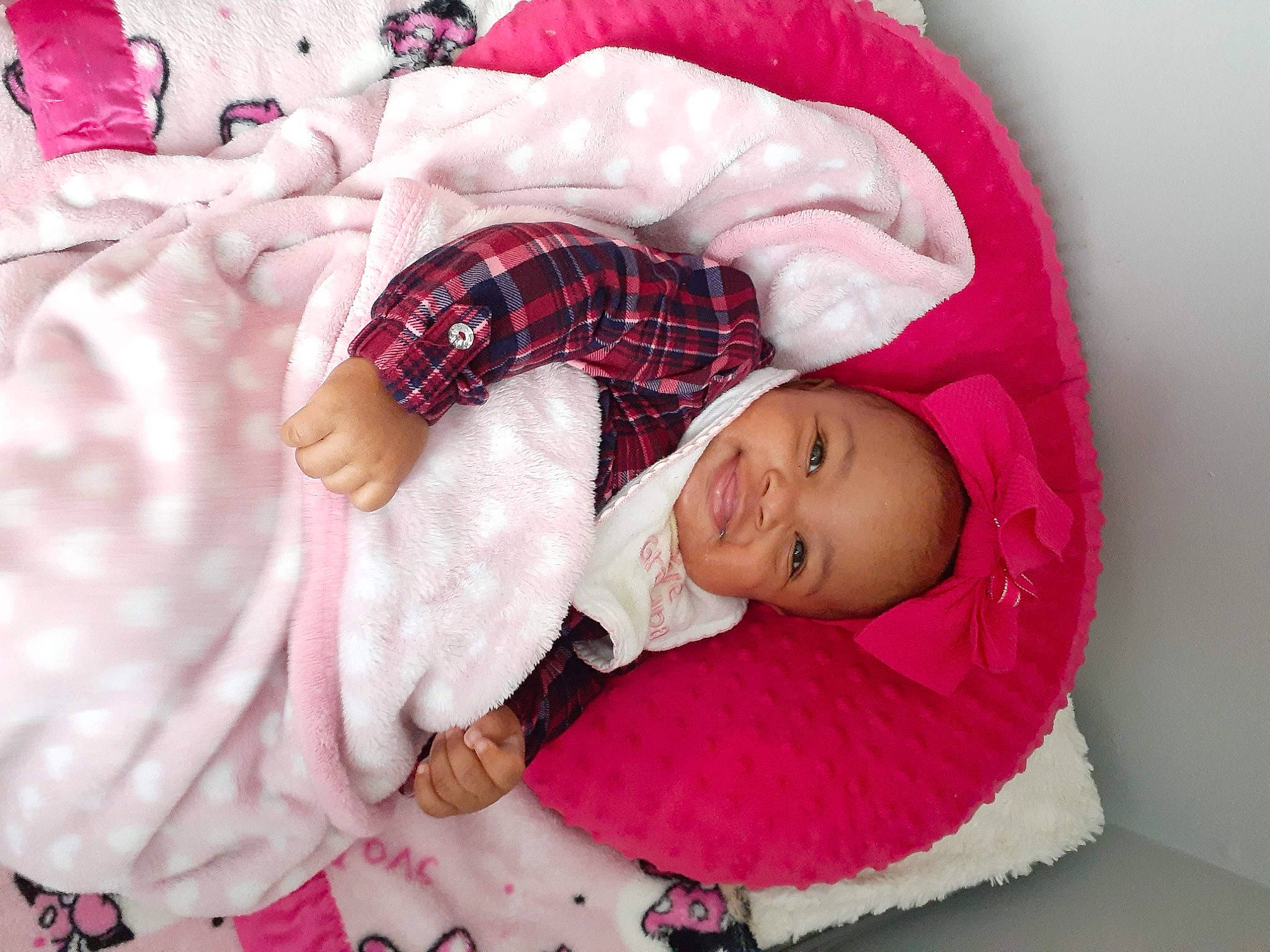 Makhya joined the competition — help win amazing prizes! arm, baby, baby_sleeping, baby_toddler_clothing, bedding, child, comfort, face, hand, head, joy, linens, magenta, pattern, person, pink, purple, red, skin, sleeve