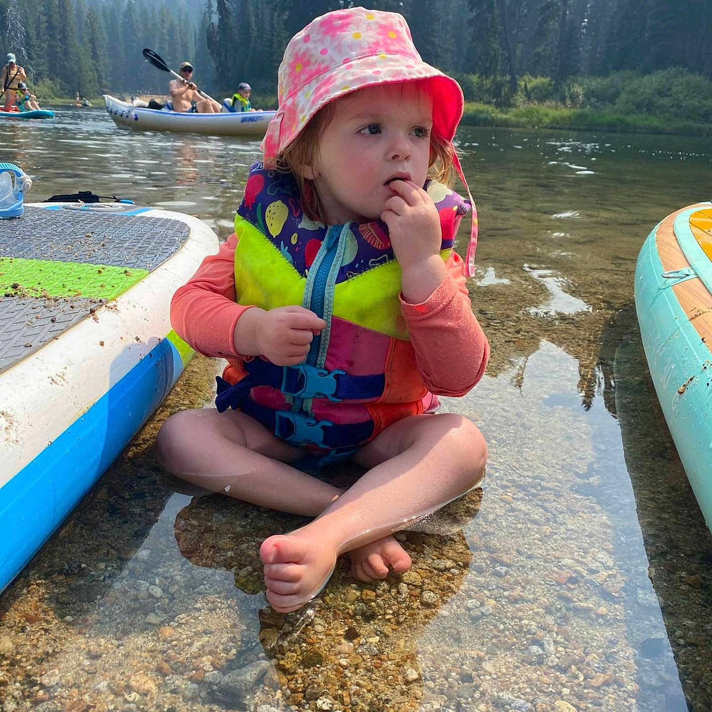 Dawn joined the competition — help win amazing prizes! boat, canoe, canoeing, clothing, face, head, leisureactivities, lifejacket, person, photography, portrait, rowboat, sitting, sport, summer, transportation, vehicle, vest, water, watersports