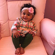 Nyah joined the competition — help win amazing prizes! child, finger, girl, infant, joint, leg, pink, product, toddler