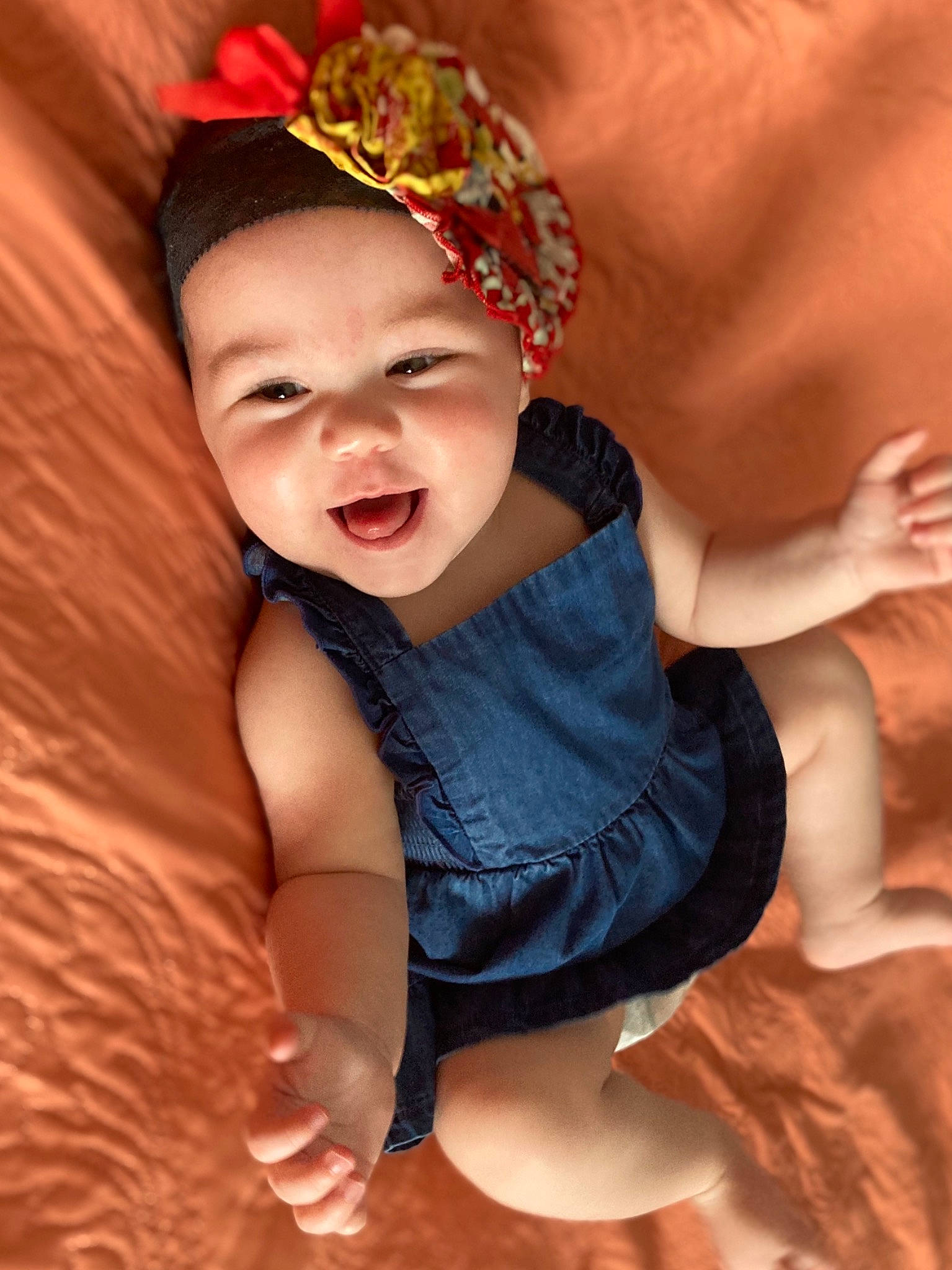 Mia Reece joined the competition — help win amazing prizes! baby, baby_toddler_clothing, cap, child, costume_hat, finger, flash_photography, grass, happy, hat, headband, headgear, headpiece, jewellery, pink, plant, skin, smile, sun_hat, toddler