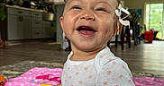 Zephyr joined the competition — help win amazing prizes! baby, bright, ceiling_fan, child, clothing, cute, floor, flower, furniture, happy, home, indoor, infant, kitchen, living_room, person, playmat, portrait, smiling, toy