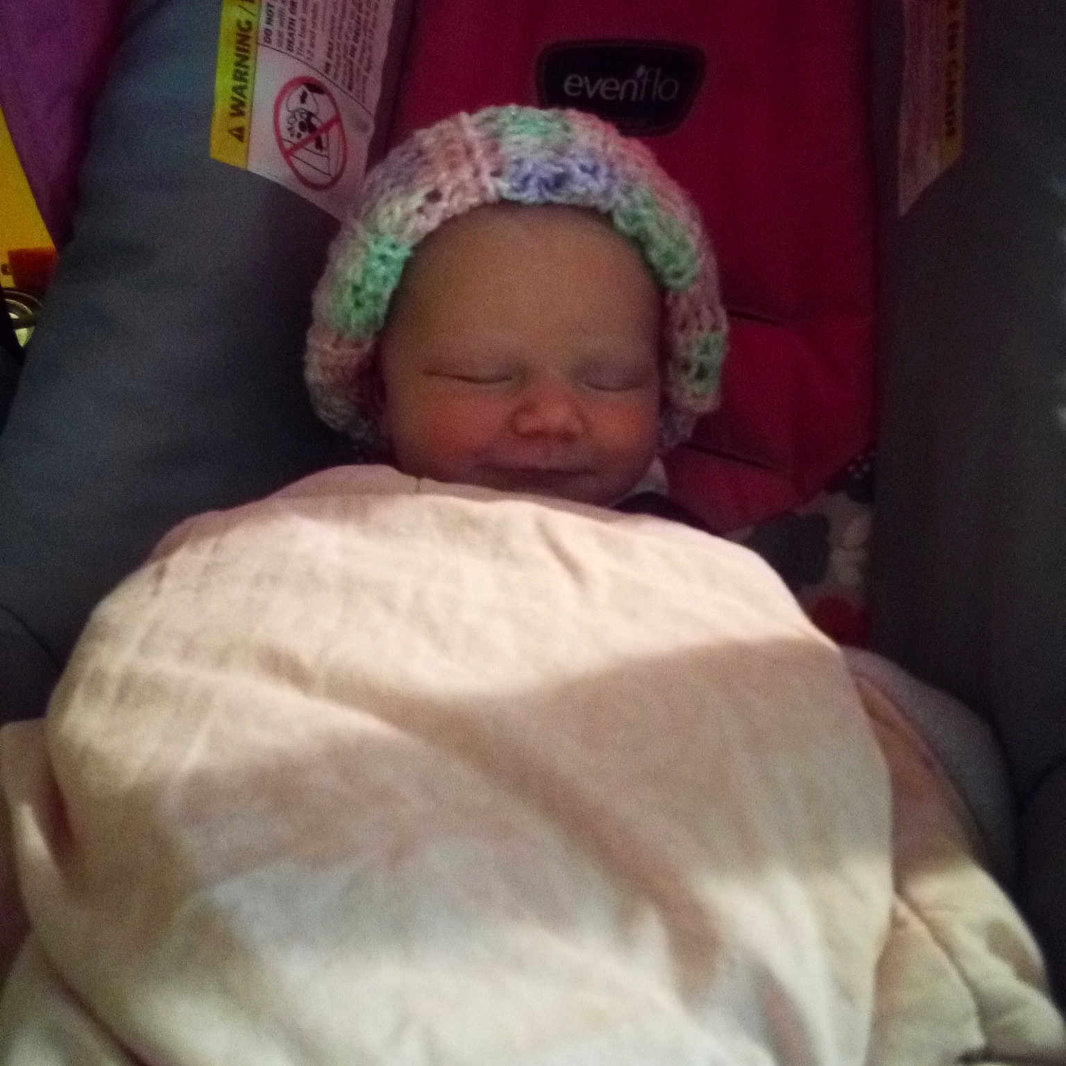 Nola joined the competition — help win amazing prizes! baby, birth, child, headgear, nap, person, sleep, smile, toddler