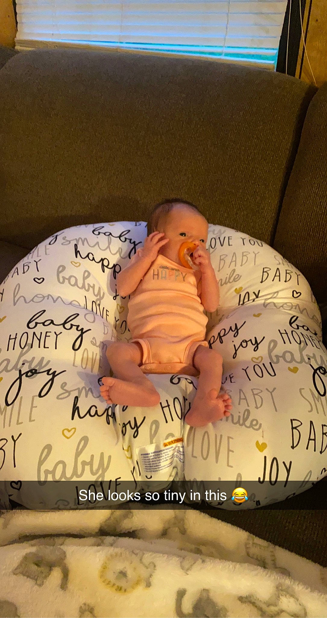 Bentlee is registered to the contest to win money with this photo: baby, baby_sleeping, baby_toddler_clothing, bedding, bedtime, child, cloud, comfort, face, font, happy, linens, love, nap, person, photo_caption, room, sitting, sleep, t_shirt
