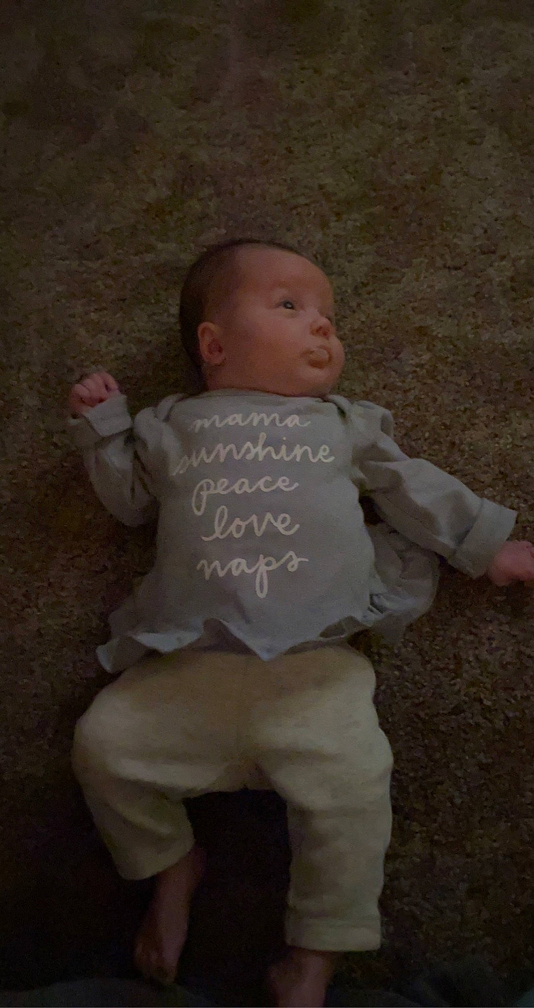 Bentlee joined the competition — help win amazing prizes! baby, baby_toddler_clothing, cheek, child, comfort, finger, flooring, fun, fur, grass, happy, nose, person, play, sitting, skin, sleeve, smile, t_shirt, toddler