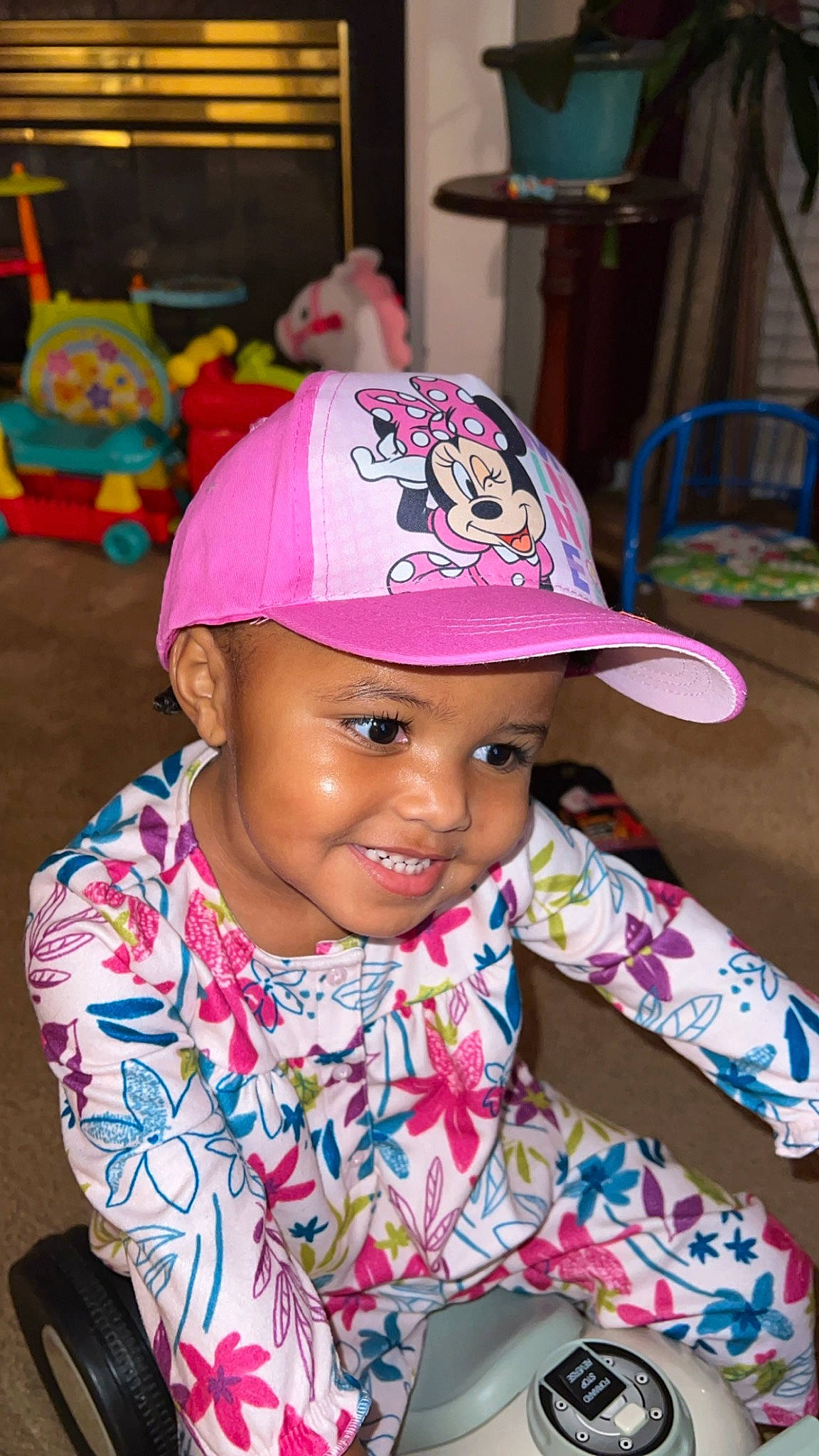 Milani joined the competition — help win amazing prizes! baseball_cap, cap, chair, child, event, fashion_accessory, fun, happy, hat, headgear, headwear, joy, leisure, magenta, party, person, personal_protective_equipment, pink, play, recreation