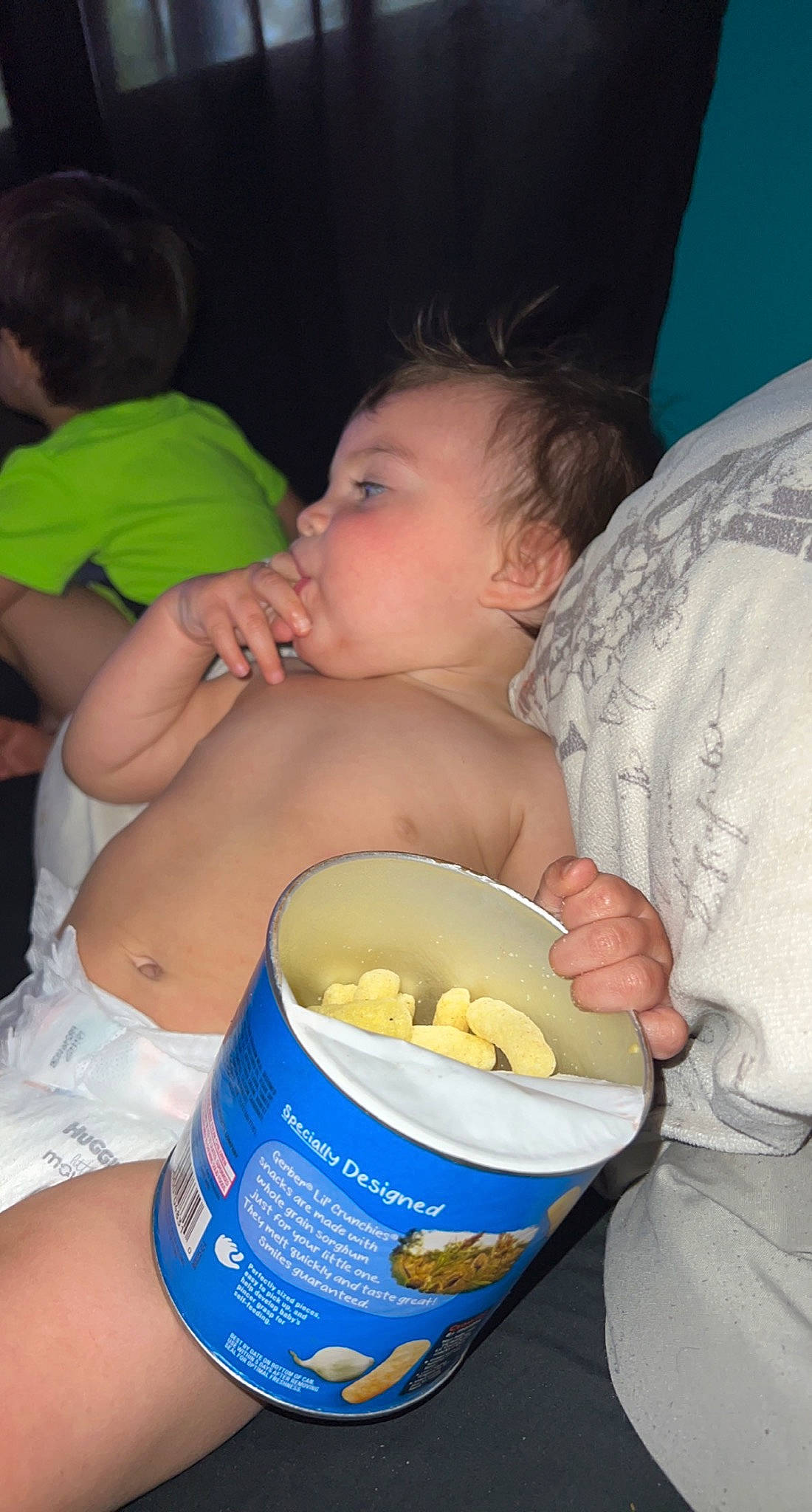 Jocelyn joined the competition — help win amazing prizes! abdomen, baby, child, comfort_food, cuisine, dish, finger, food, food_craving, fruit, hand, ingredient, junk_food, milk, nail, organ, person, product, tableware, thumb