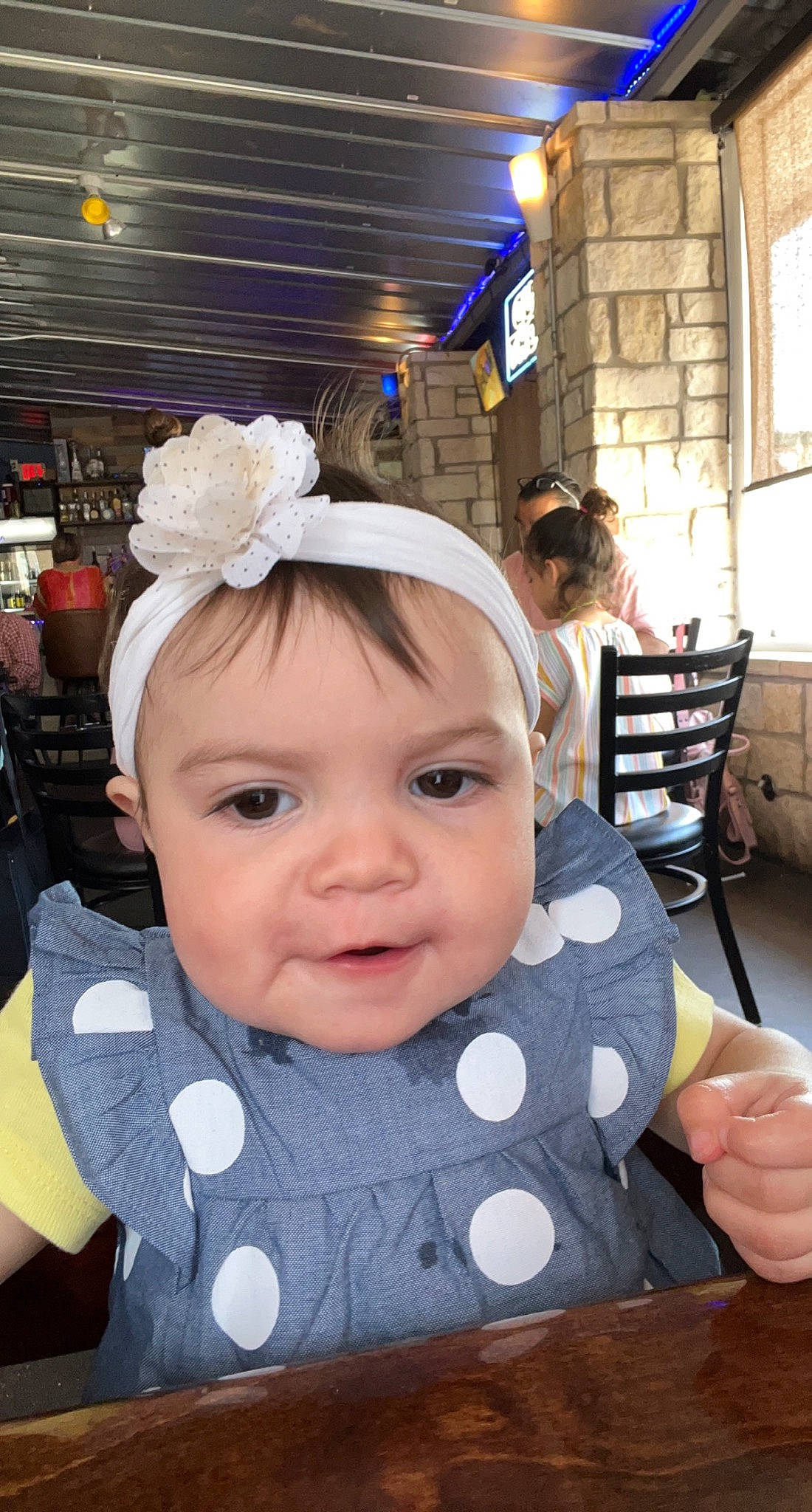 Jocelyn joined the competition — help win amazing prizes! baby, baby_toddler_clothing, chair, cheek, child, ear, event, eye, eyebrow, eyelash, fashion_accessory, fun, happy, headgear, iris, lip, nose, person, skin, toddler