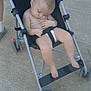 Remington joined the competition — help win amazing prizes! baby, stroller, sleeping, diaper, child, outdoor, dusty_ground, footrest, black_fabric, relaxed, barefoot, summer, infant, toddler, seatbelt, legs, head, peaceful, cute, person