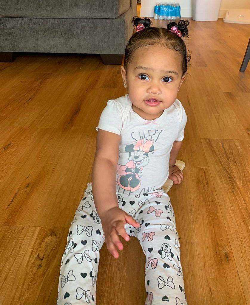 Erynn joined the competition — help win amazing prizes! baby, baby_toddler_clothing, child, flooring, person, toddler