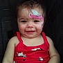 Aurora joined the competition — help win amazing prizes! toddler, child, face_paint, unicorn, red_clothing, smile, happy, portrait, baby, cute, sitting, person, skin, hair, indoors, fun, colorful, young_child, face, apparel