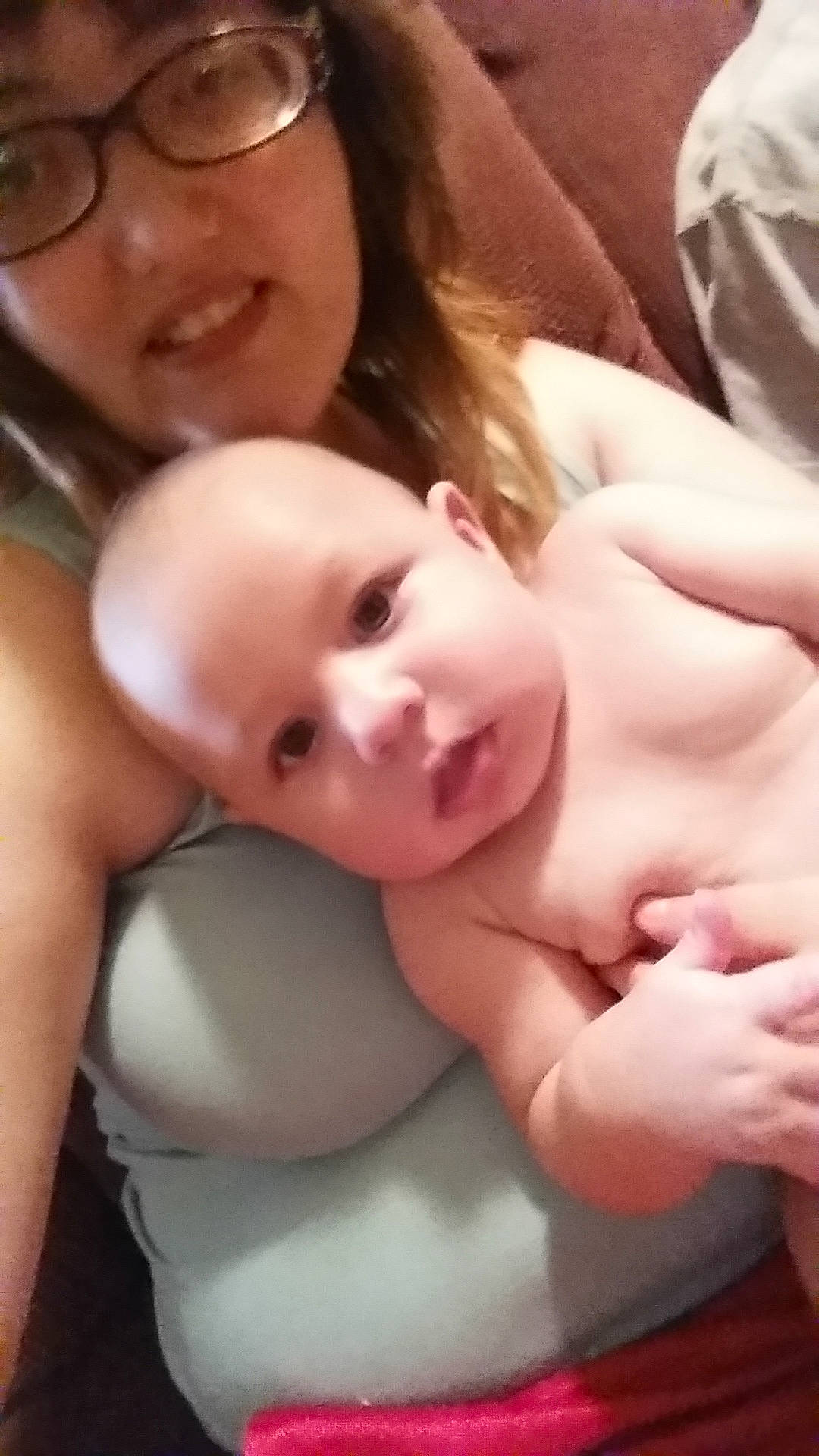 Stiles is registered to the contest to win money with this photo: cheek, child, ear, finger, girl, hand, human_hair_color, infant, lip, mother, mouth, person, product, thumb