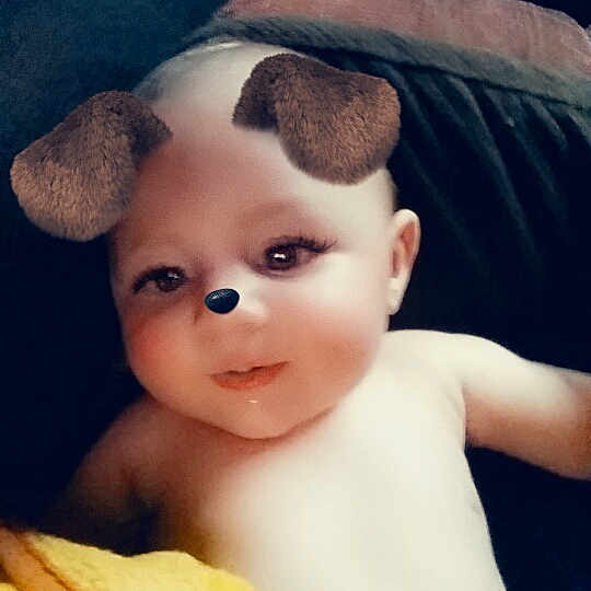 Stiles is registered to the contest to win money with this photo: boy, cheek, child, ear, face, forehead, head, infant, person, skin, toddler