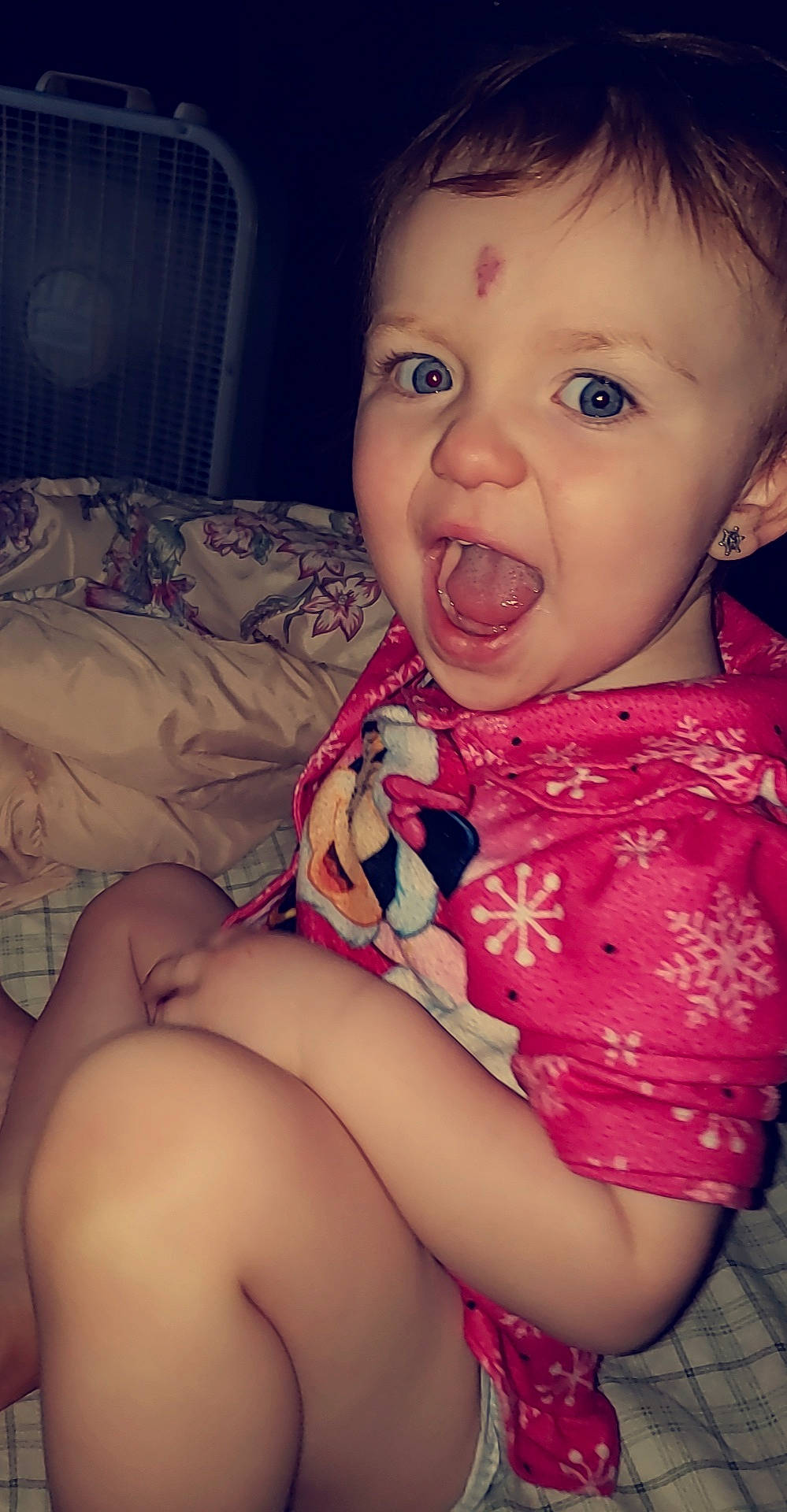 Alissa joined the competition — help win amazing prizes! baby, cheek, child, eye, face, facial_expression, finger, fun, head, iris, leg, lip, mouth, nose, person, pink, skin, smile, thigh, toddler