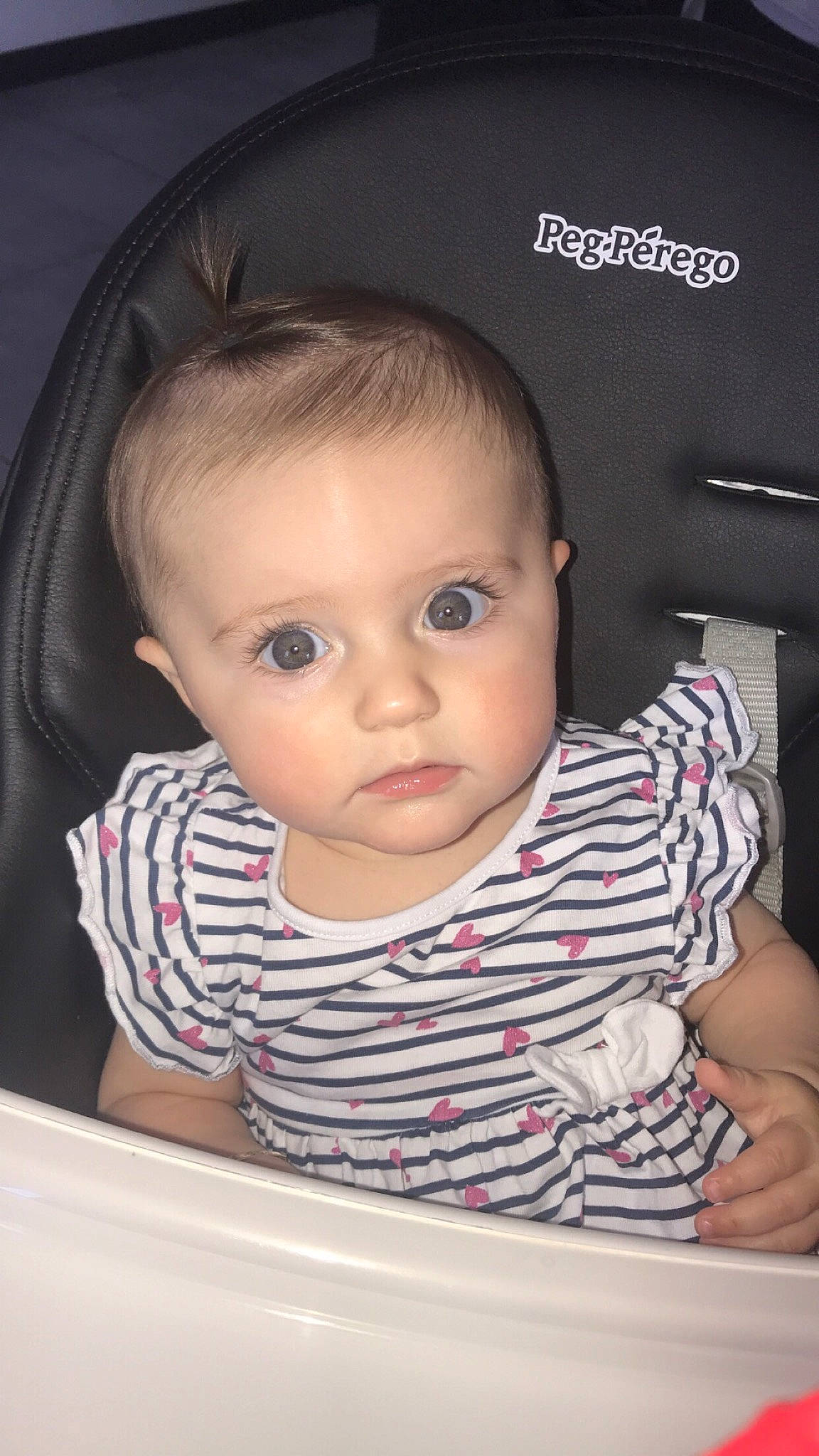 Wendy participe au concours pour gagner de l'argent avec cette photo : baby, baby_toddler_clothing, cheek, child, chin, eyebrow, eyelash, facial_expression, flash_photography, forehead, hairstyle, iris, lip, mouth, nose, organ, person, product, skin, sleeve