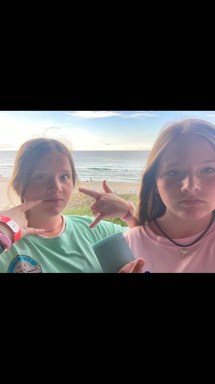 Katie joined the competition — help win amazing prizes! beauty, cloud, cool, eye, face, facial_expression, flash_photography, fun, gesture, hairstyle, happy, jaw, lip, mouth, neck, person, shoulder, skin, sky, summer