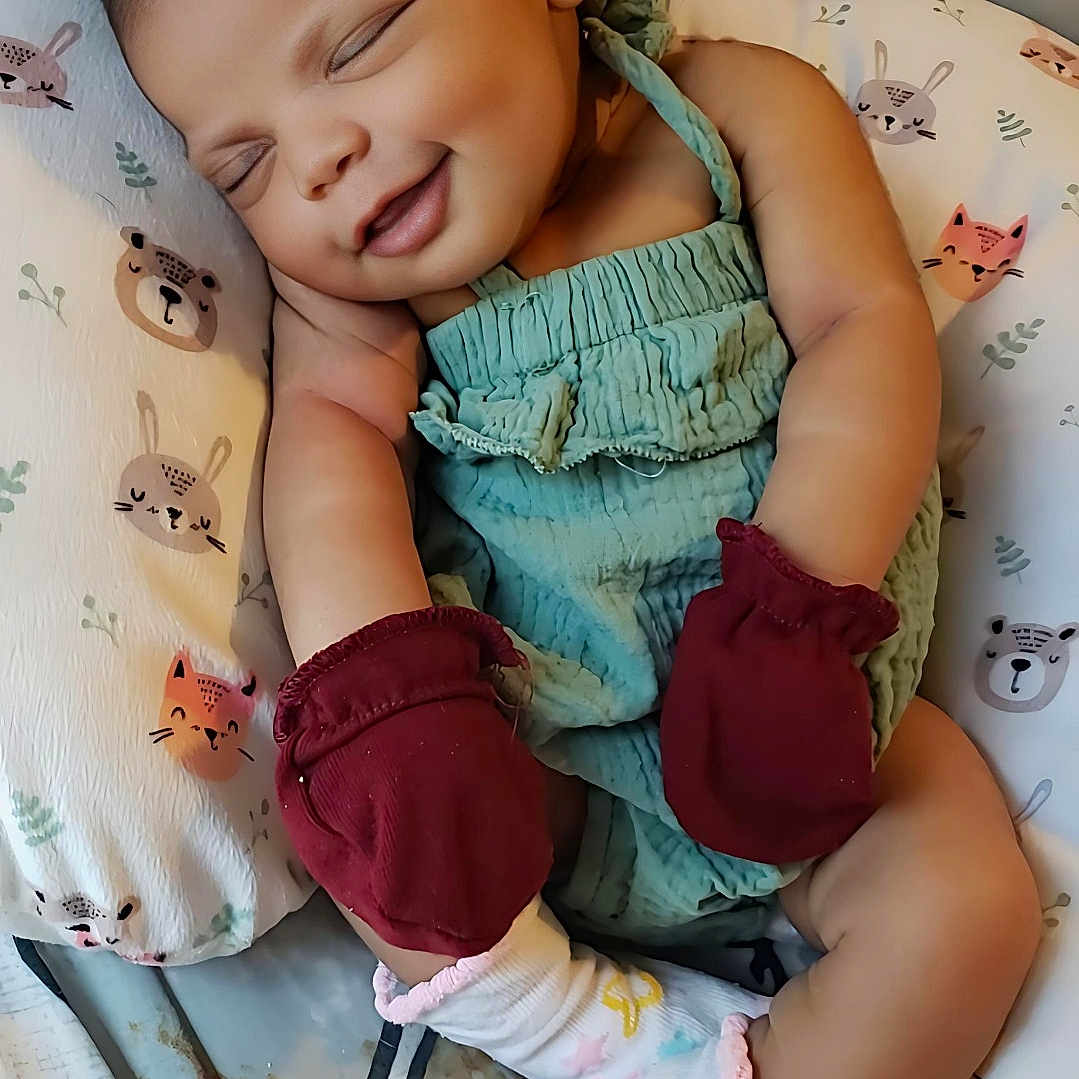 Athyena joined the competition — help win amazing prizes! baby, babylaughing, blanket, cushion, face, happy, head, homedecor, newborn, person, photography, portrait, sitting, sleeping, smile