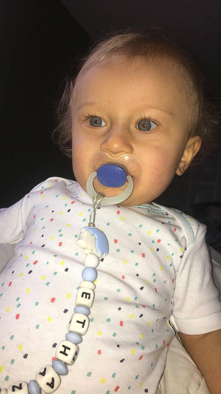 Ethan participe au concours pour gagner de l'argent avec cette photo : baby, baby_products, cheek, child, nose, person, toddler