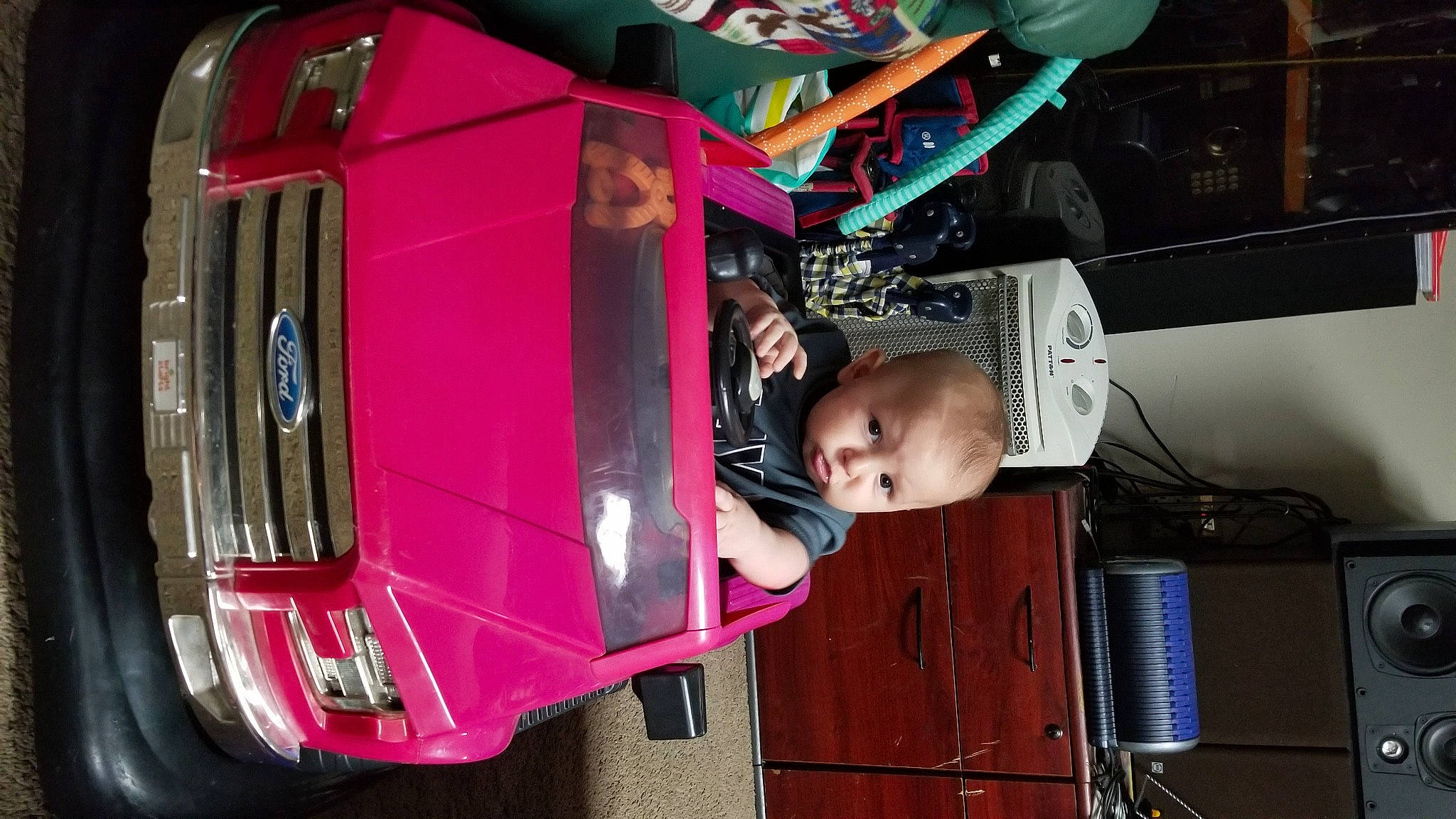 Austin joined the competition — help win amazing prizes! auto_part, automotive_design, automotive_exterior, automotive_lighting, automotive_tail_brake_light, automotive_tire, bumper, car, fender, fun, hood, jacket, magenta, motor_vehicle, person, pink, tire, trunk, vehicle, vehicle_door