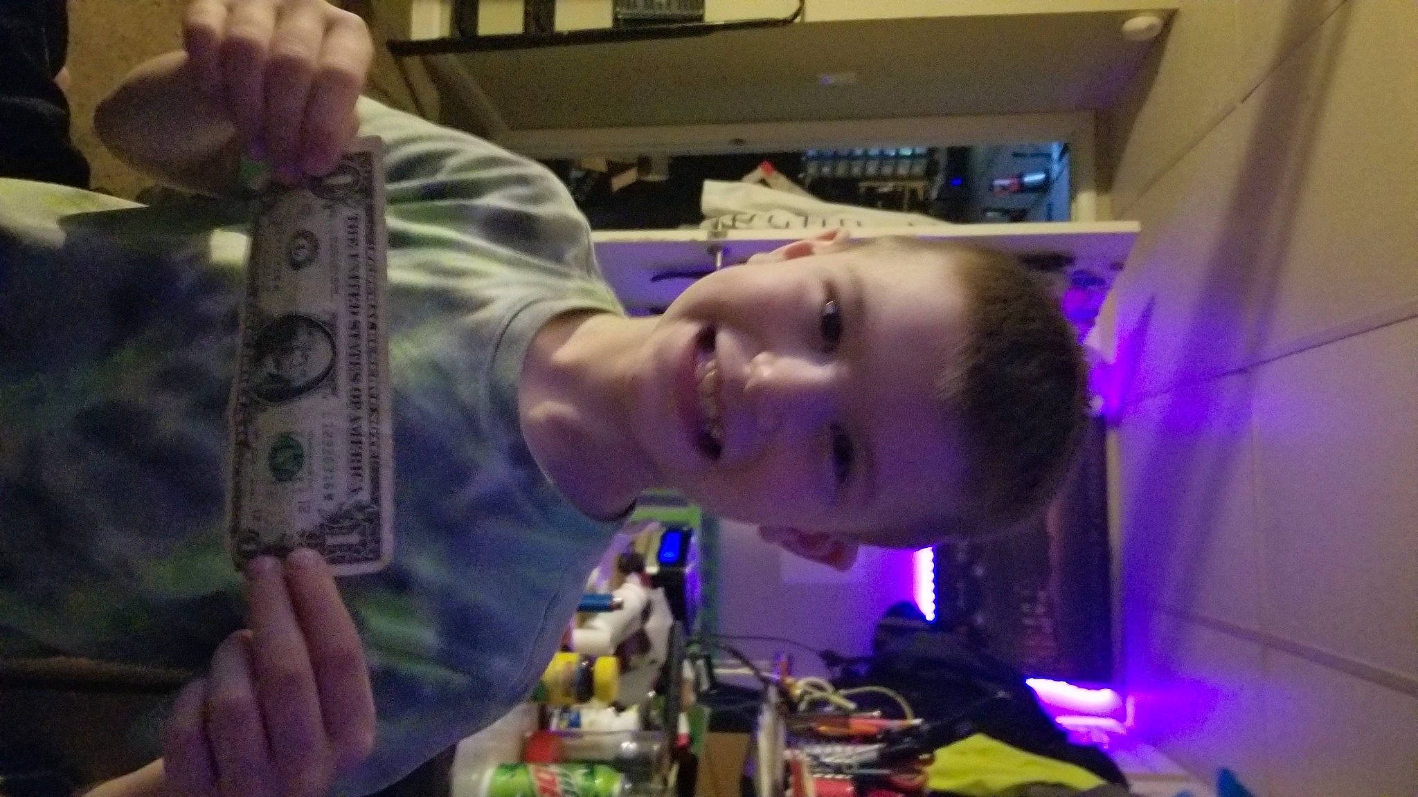 Christian joined the competition — help win amazing prizes! artist, audio_equipment, child, cool, electric_blue, electronics, entertainment, event, eyelash, fashion_design, fun, games, hair_coloring, joy, performance, person, purple, room, space, t_shirt