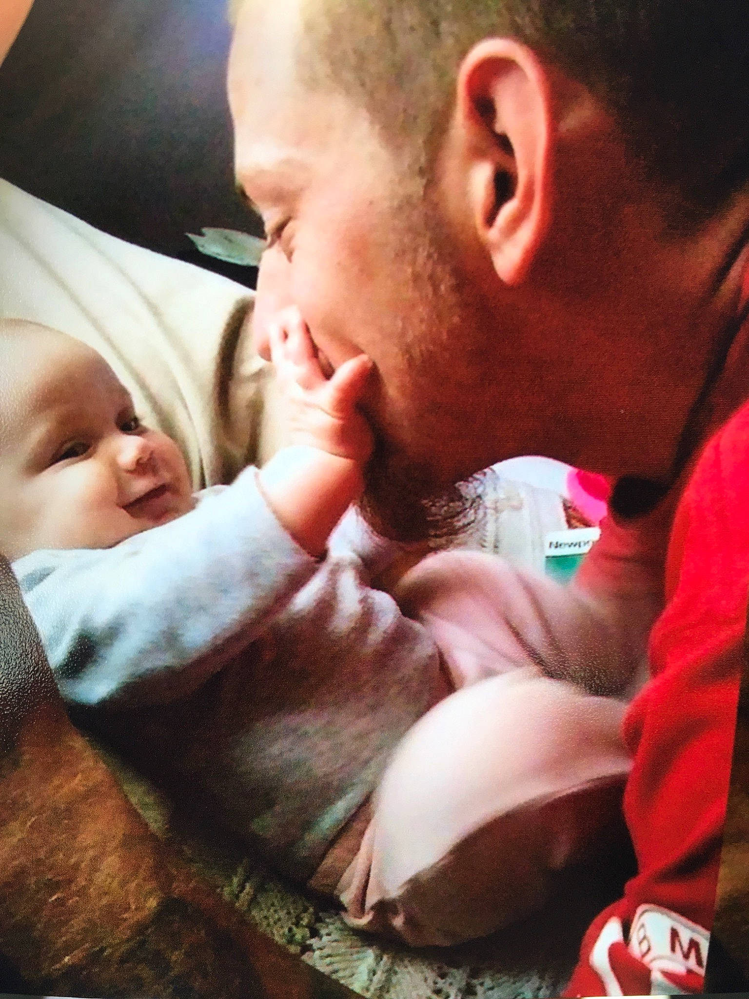 Paityn joined the competition — help win amazing prizes! baby, birth, child, childbirth, father, love, mother, mouth, nap, nose, person, sleep, toddler