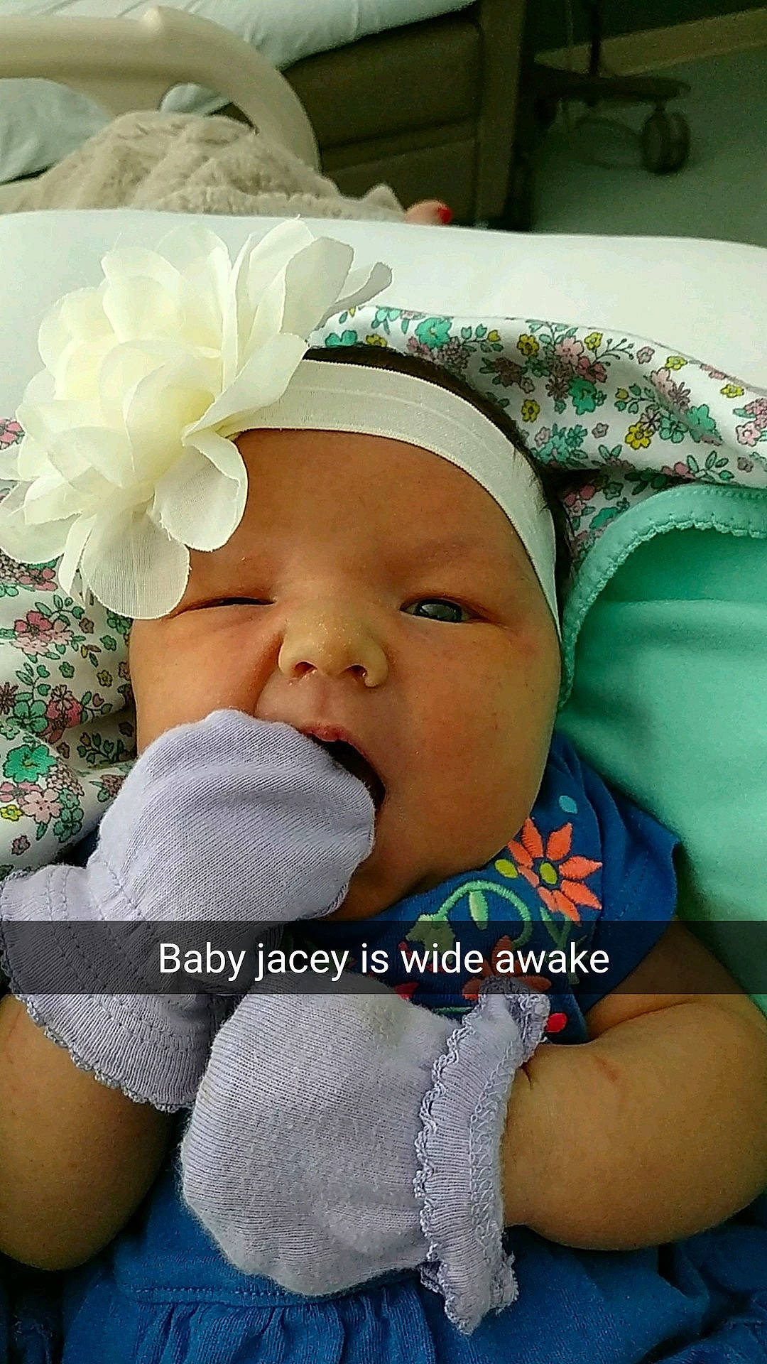 Jacey is registered to the contest to win money with this photo: child, clothing, facial_expression, girl, headwear, human_positions, infant, person, sitting, skin, smile, toddler