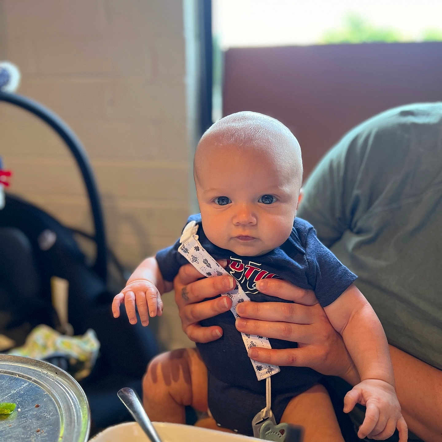 Roman joined the competition — help win amazing prizes! baby, bodypart, couch, cutlery, dish, face, finger, food, fork, furniture, hand, head, indoors, lunch, meal, person, photography, portrait, sitting, spoon