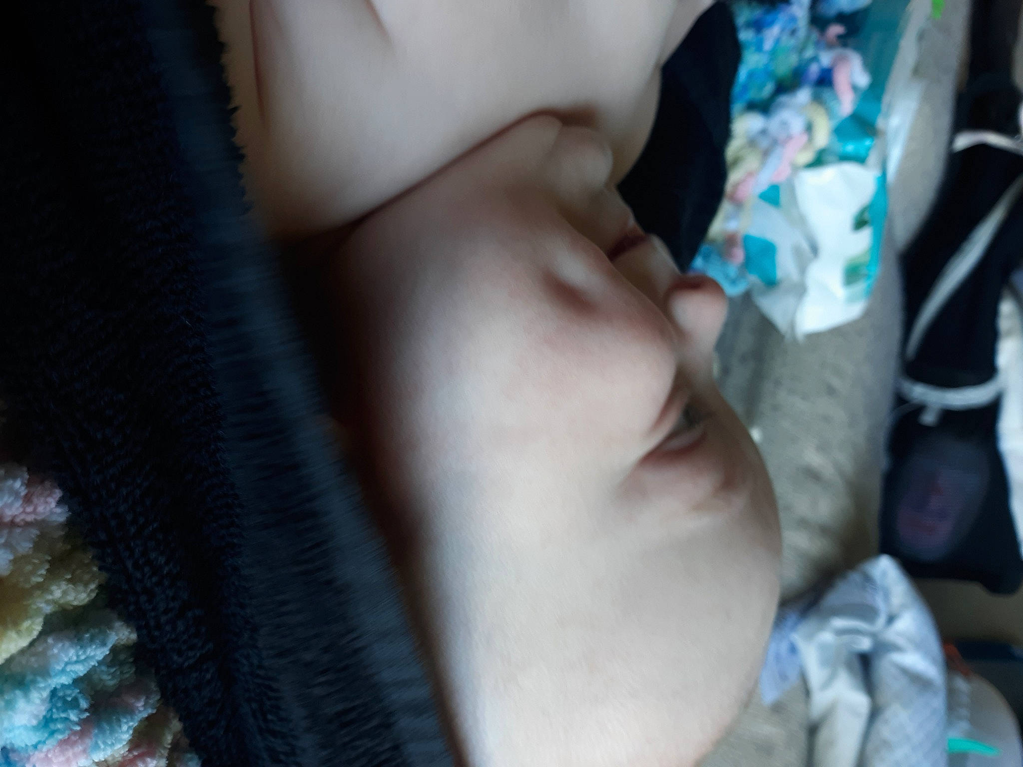 Dexter joined the competition — help win amazing prizes! baby, bedtime, black_hair, carmine, chest, child, close_up, comfort, eyelash, flesh, fun, gesture, jaw, linens, nap, pattern, sleep, smile, textile, toddler