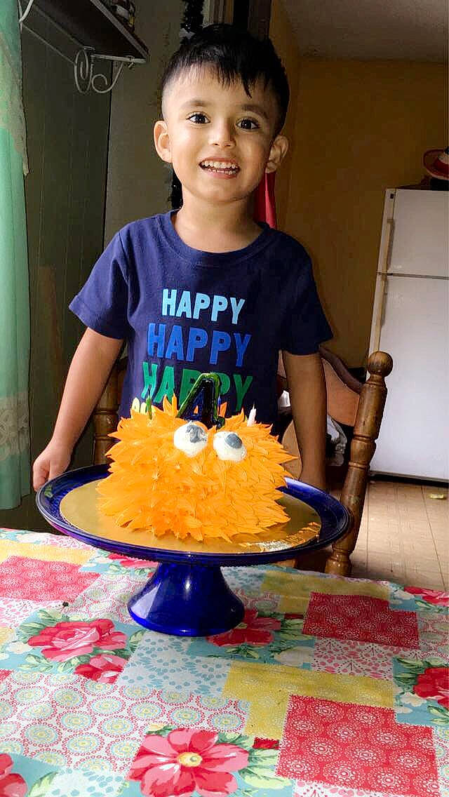 Link joined the competition — help win amazing prizes! baking, birthday, birthday_cake, buttercream, cake, cake_decorating, child, cuisine, food, icing, joy, party, person, sweetness, toddler