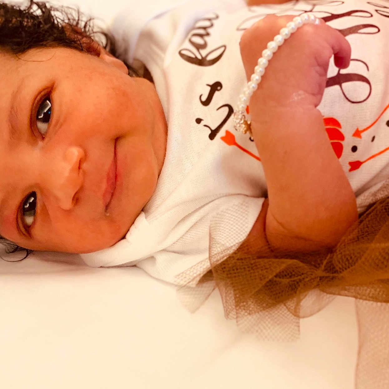 Tracy joined the competition — help win amazing prizes! baby, beauty, cheek, child, ear, eye, face, forehead, hair_accessory, happy, head, headgear, lip, mouth, nose, photography, plant, skin, smile, toddler