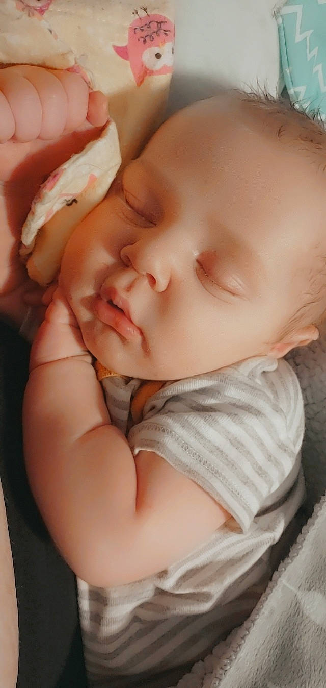 Corbin joined the competition — help win amazing prizes! arm, baby, baby_toddler_clothing, cheek, child, comfort, ear, eyelash, finger, gesture, hand, happy, iris, lip, mouth, nose, person, pink, skin, sleeve