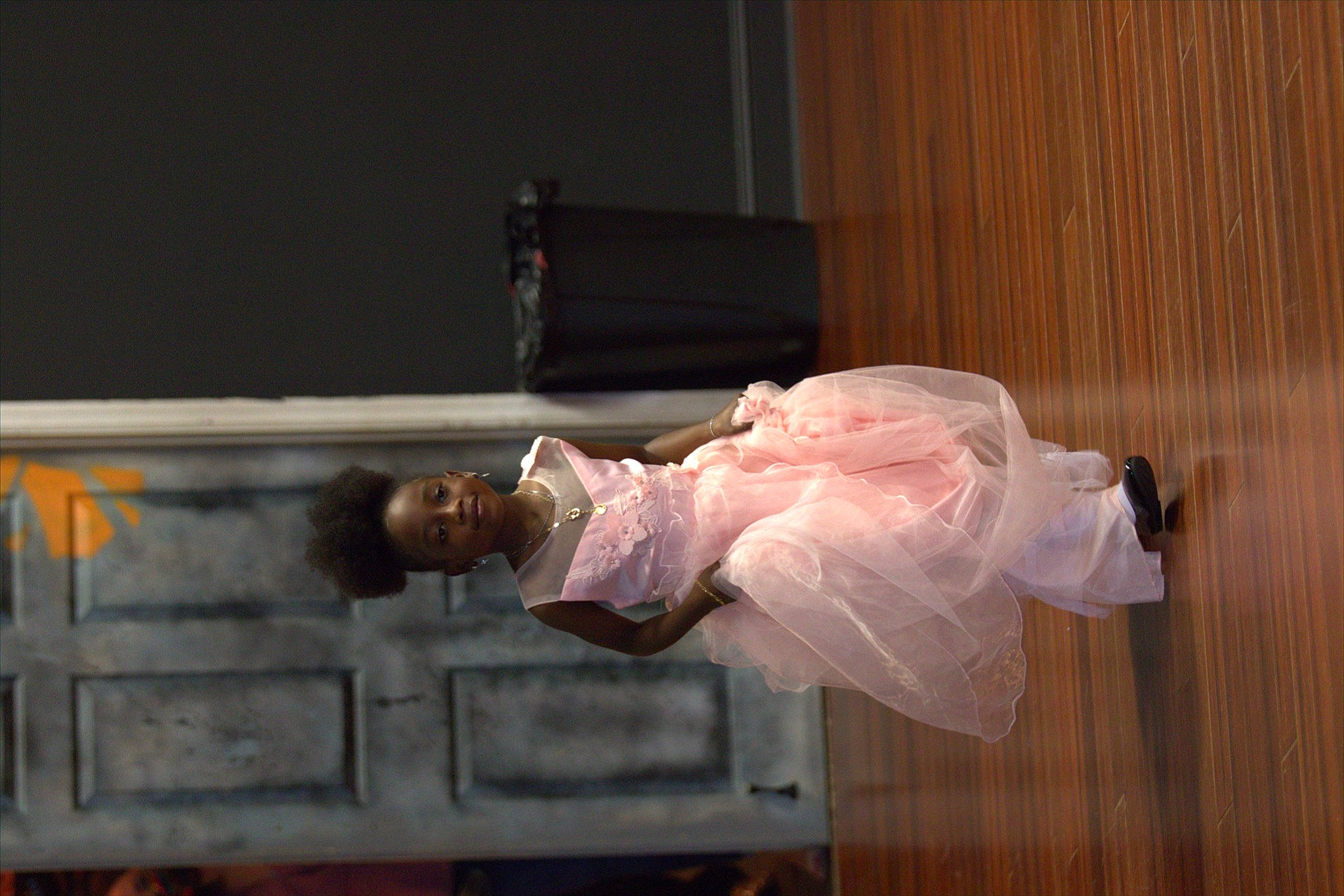 Glory Gwendolyn joined the competition — help win amazing prizes! acting, child, drama, entertainment, event, flesh, gesture, hardwood, magenta, performance, performance_art, performing_arts, person, public_event, room, wood